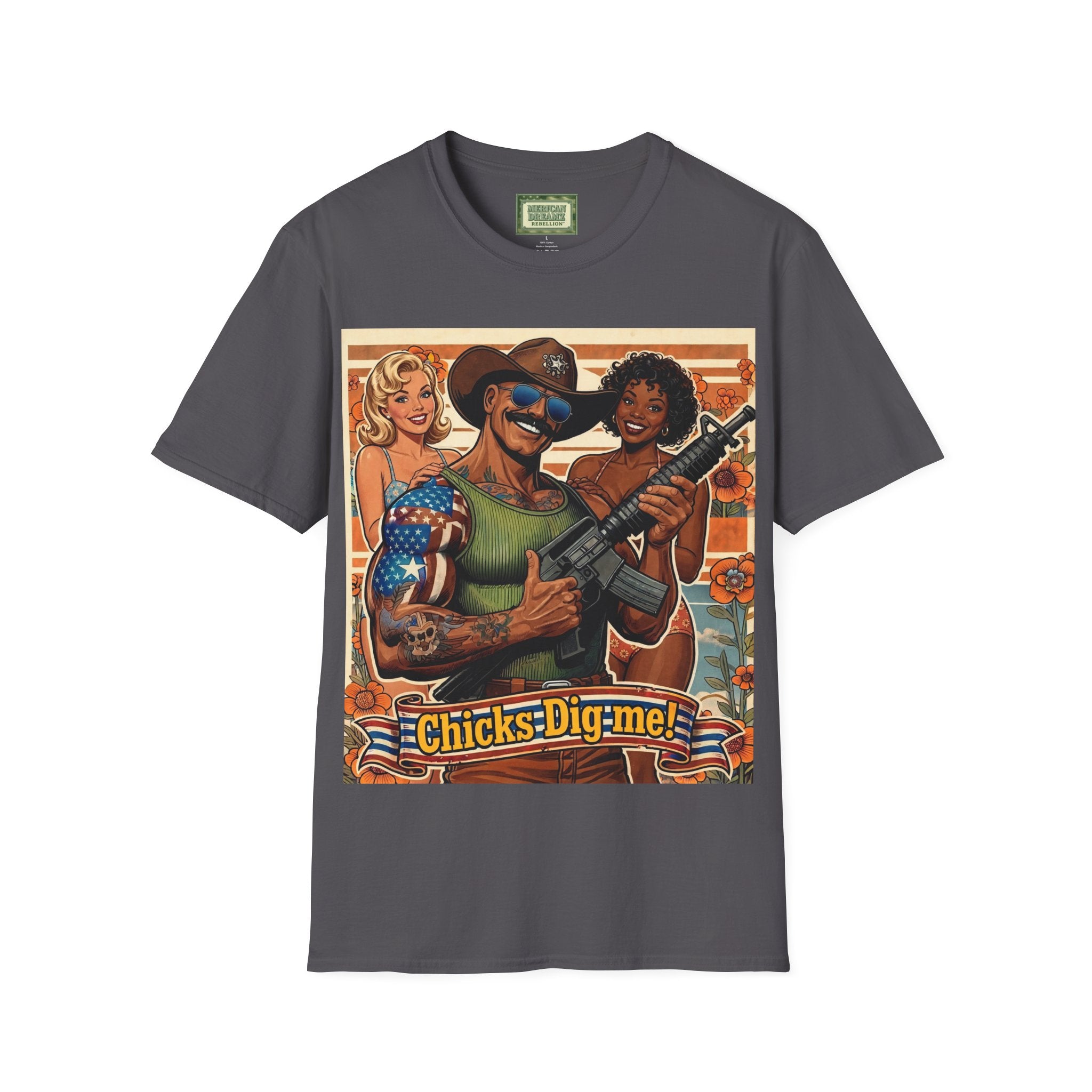 MERICAN UNCLE - Graphic T-Shirt - Lady's Man - 5