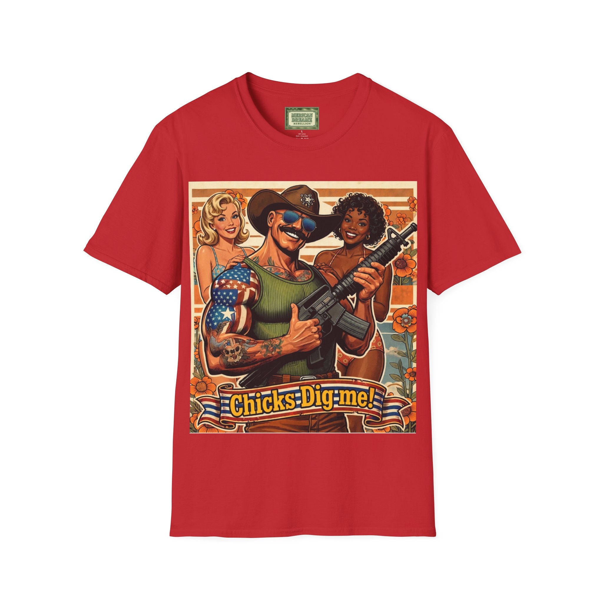 MERICAN UNCLE - Graphic T-Shirt - Ladies' Man - 1