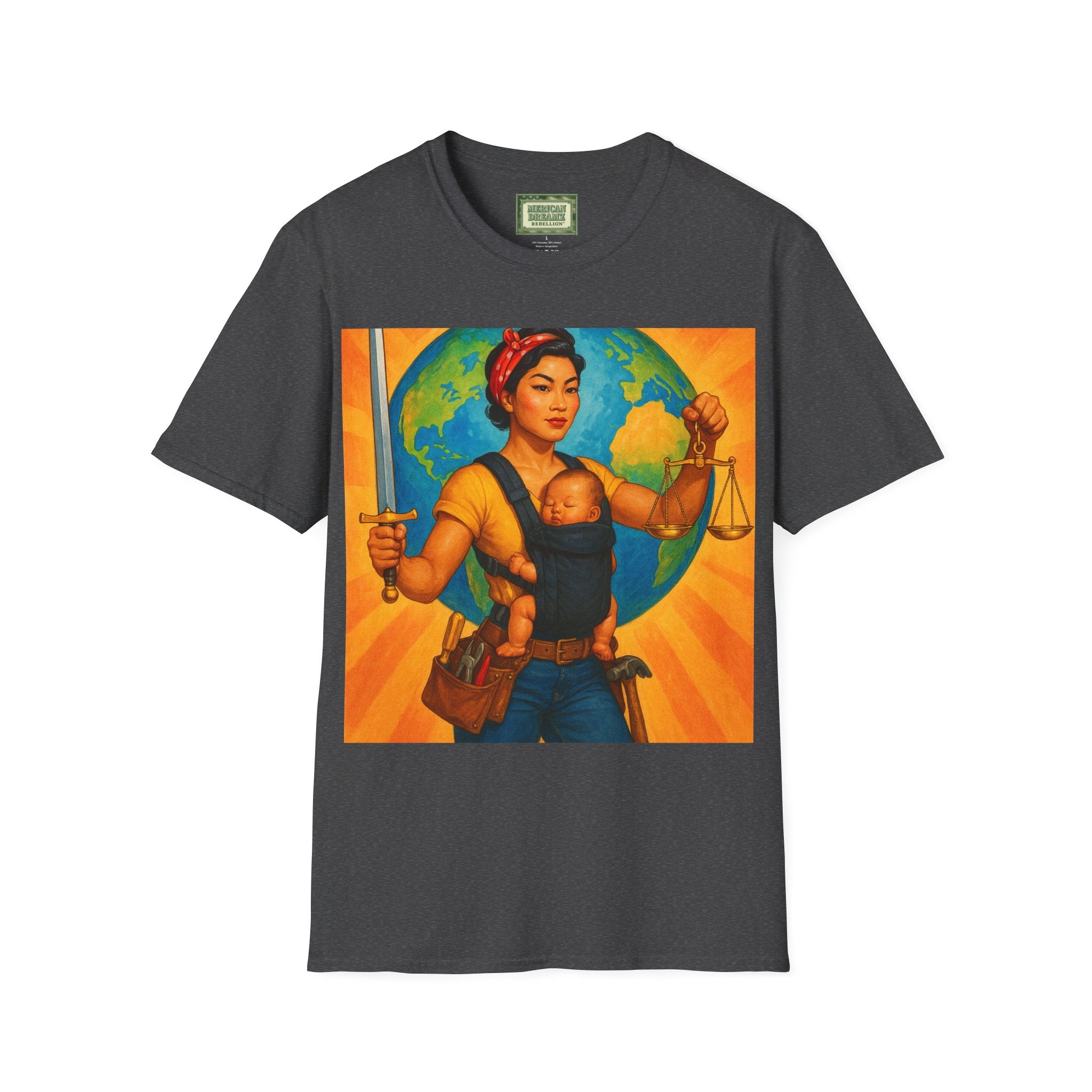 Super Momz T‑Shirt – Motherhood Super Hero Graphic Tee -6