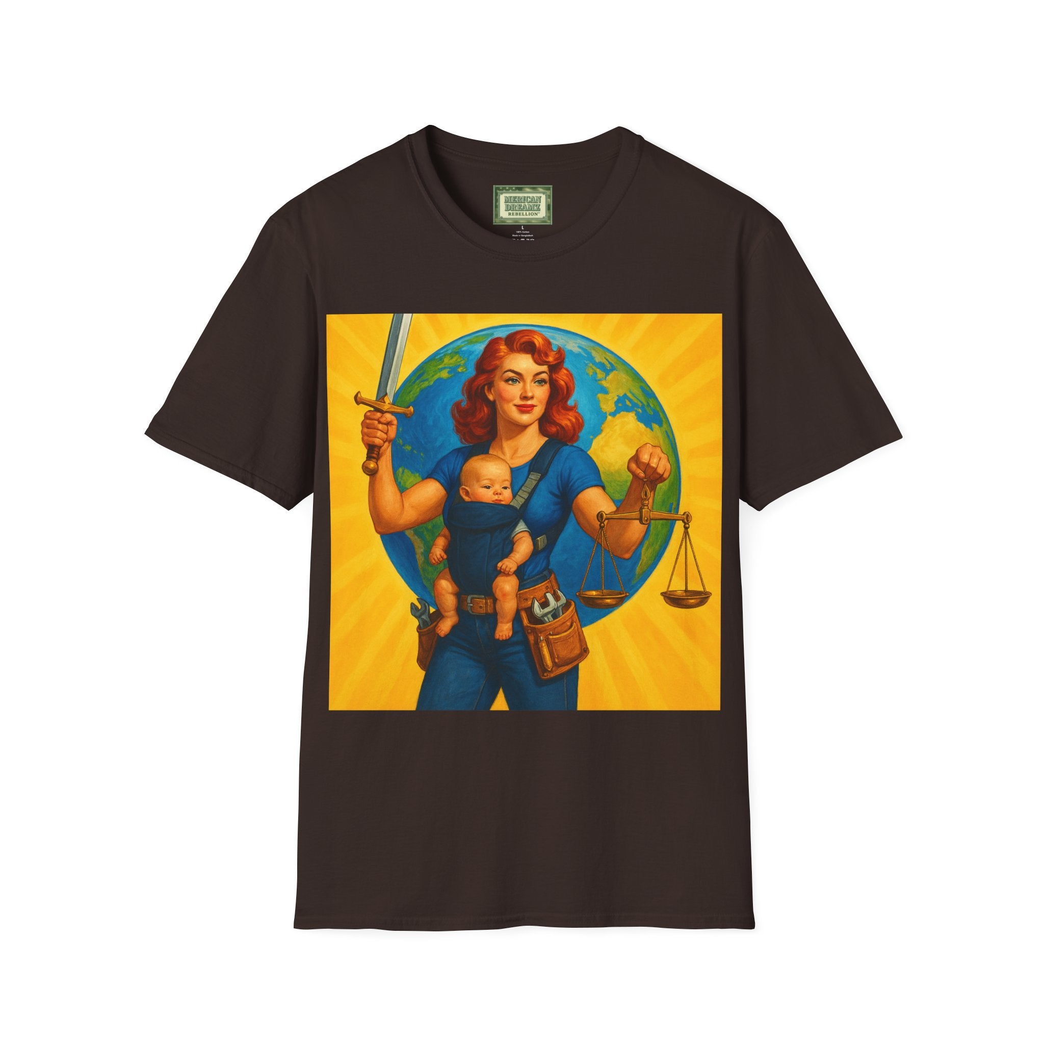 Super Momz T‑Shirt – Motherhood Super Hero Graphic Tee -2