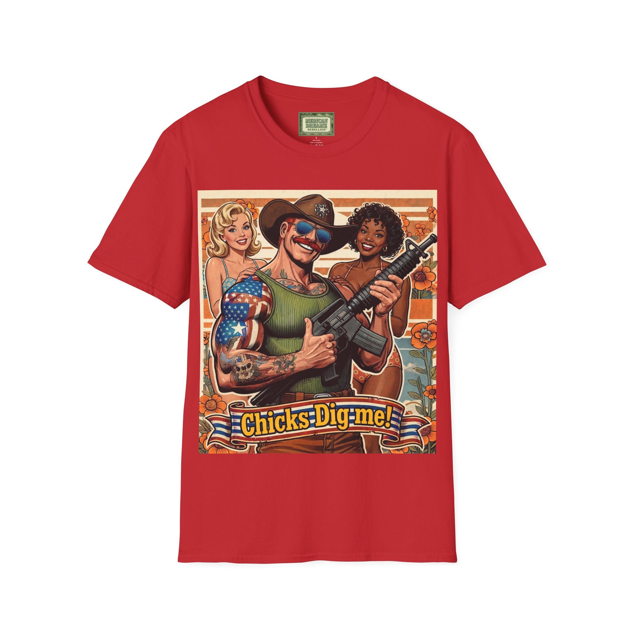 MERICAN UNCLE - Graphic T-Shirt - Ladies' Man - 4