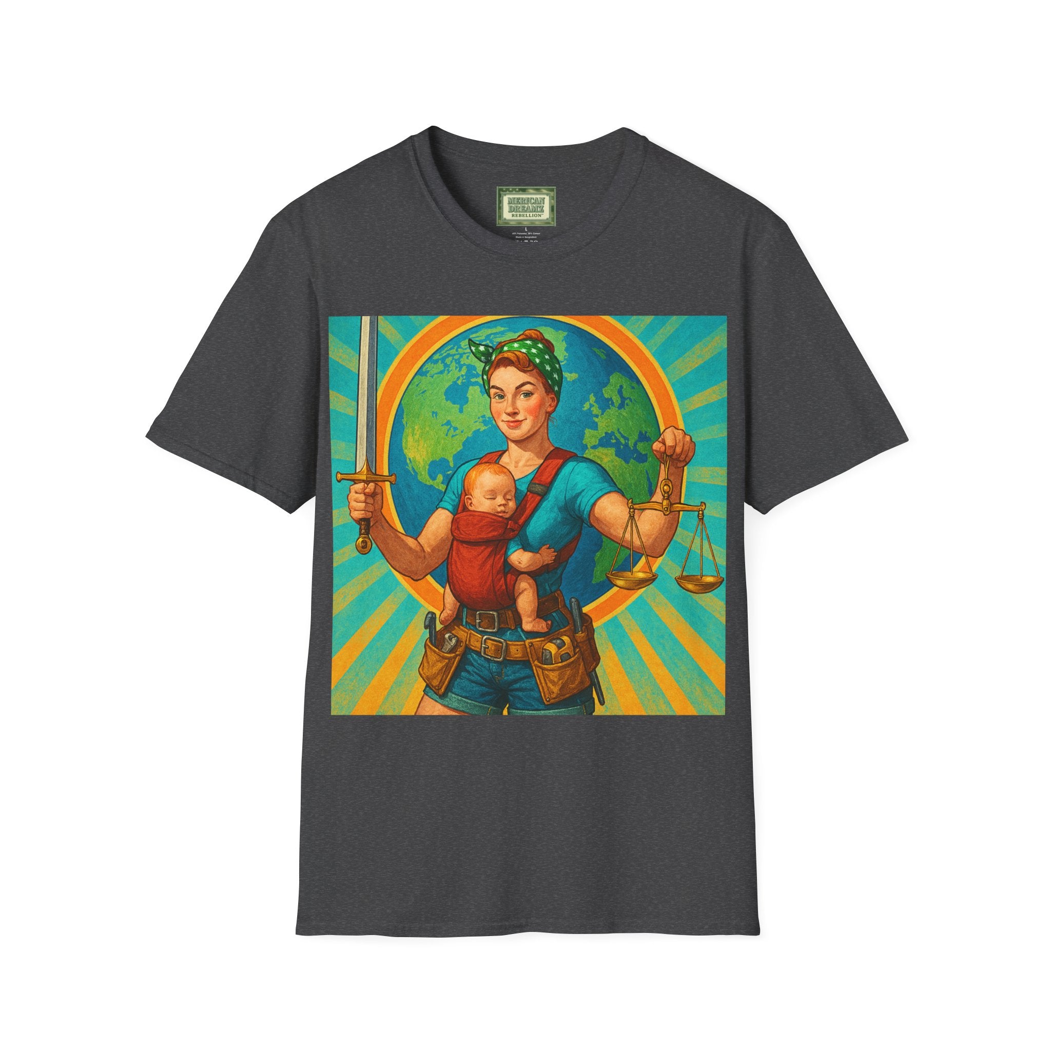 Super Momz T‑Shirt – Motherhood Super Hero Graphic Tee -14