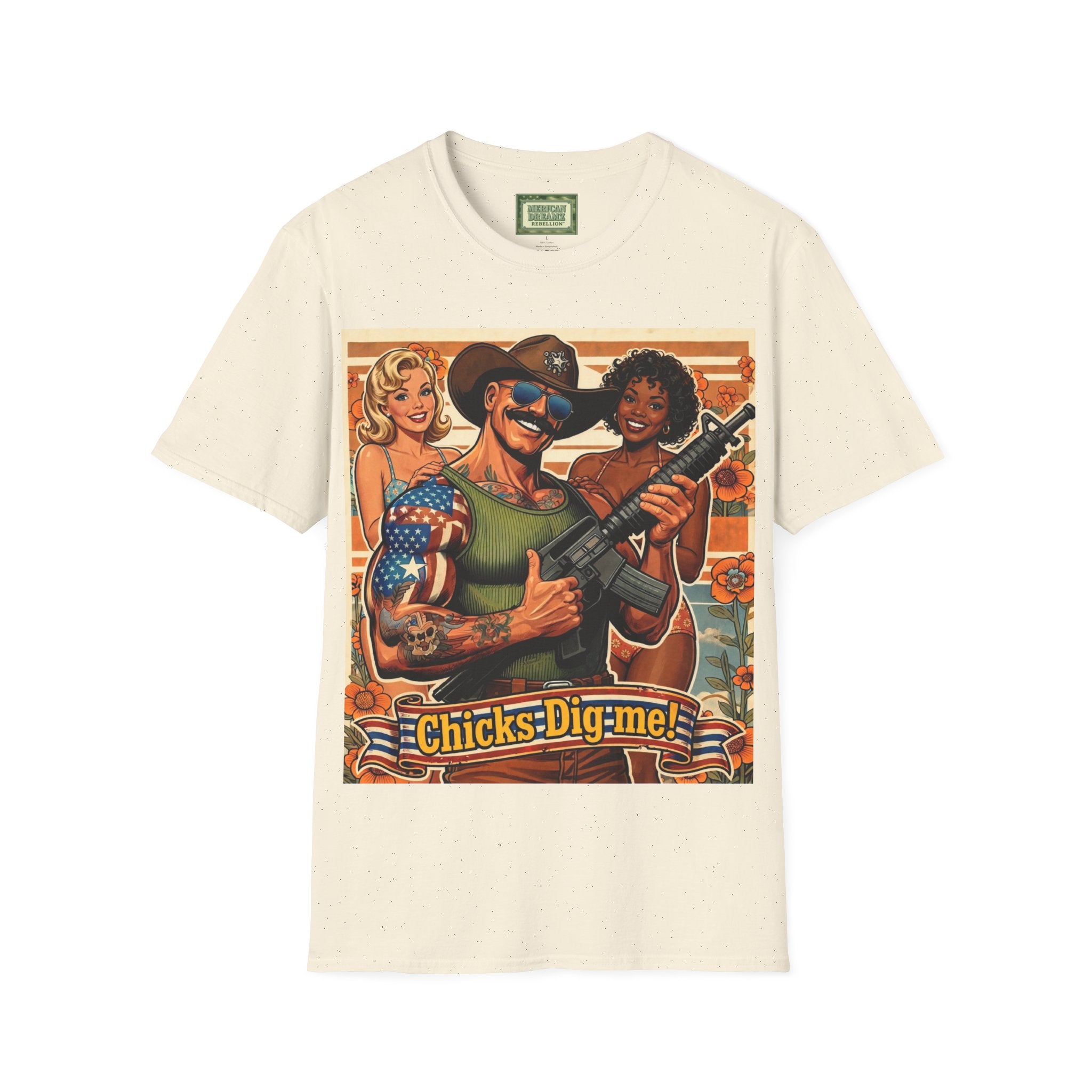 MERICAN UNCLE - Graphic T-Shirt - Ladies' Man - 1