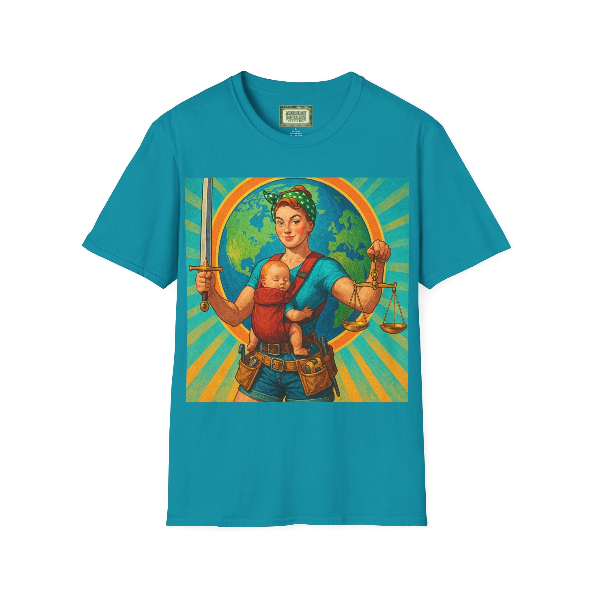 Super Momz T‑Shirt – Motherhood Super Hero Graphic Tee -14