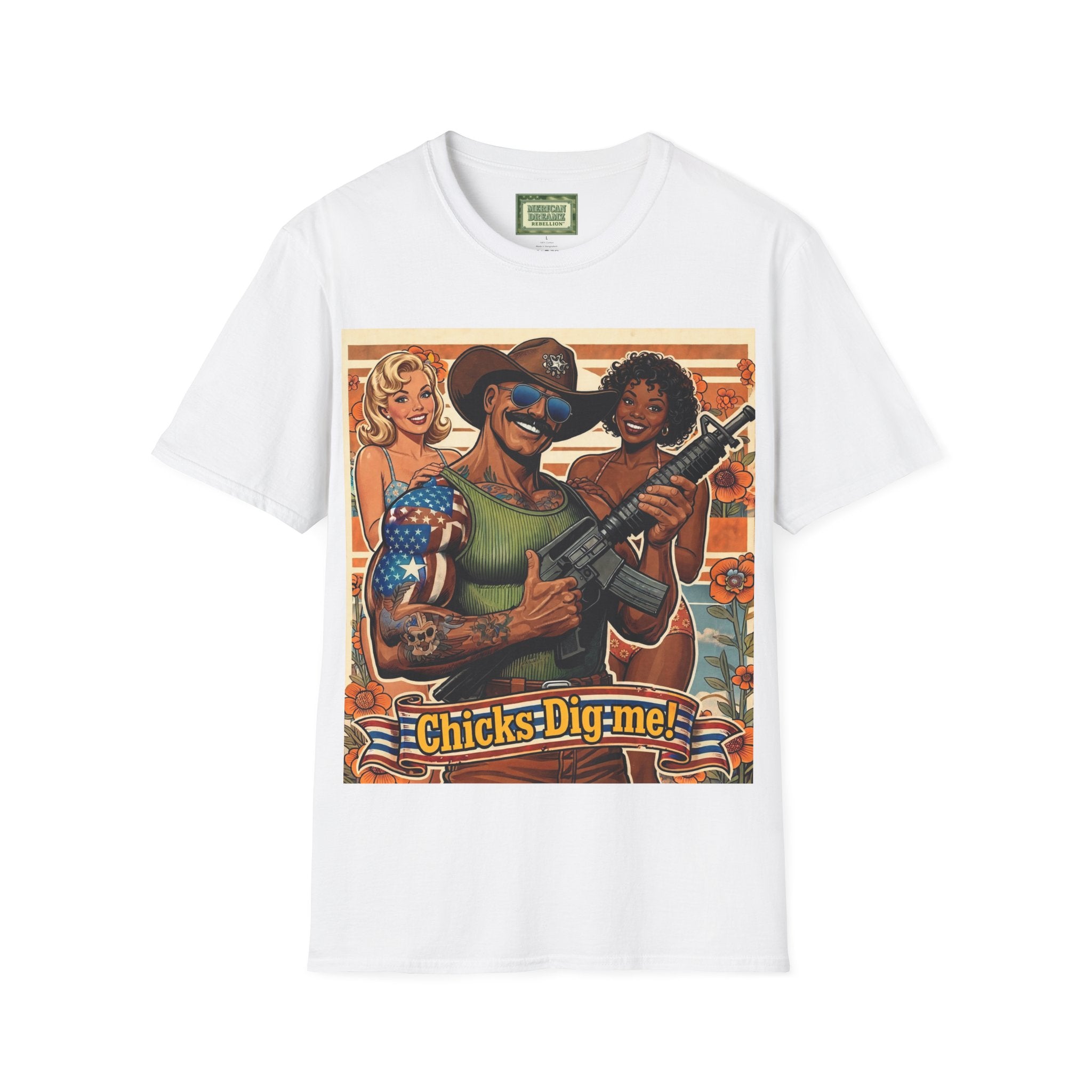 MERICAN UNCLE - Graphic T-Shirt - Lady's Man - 5