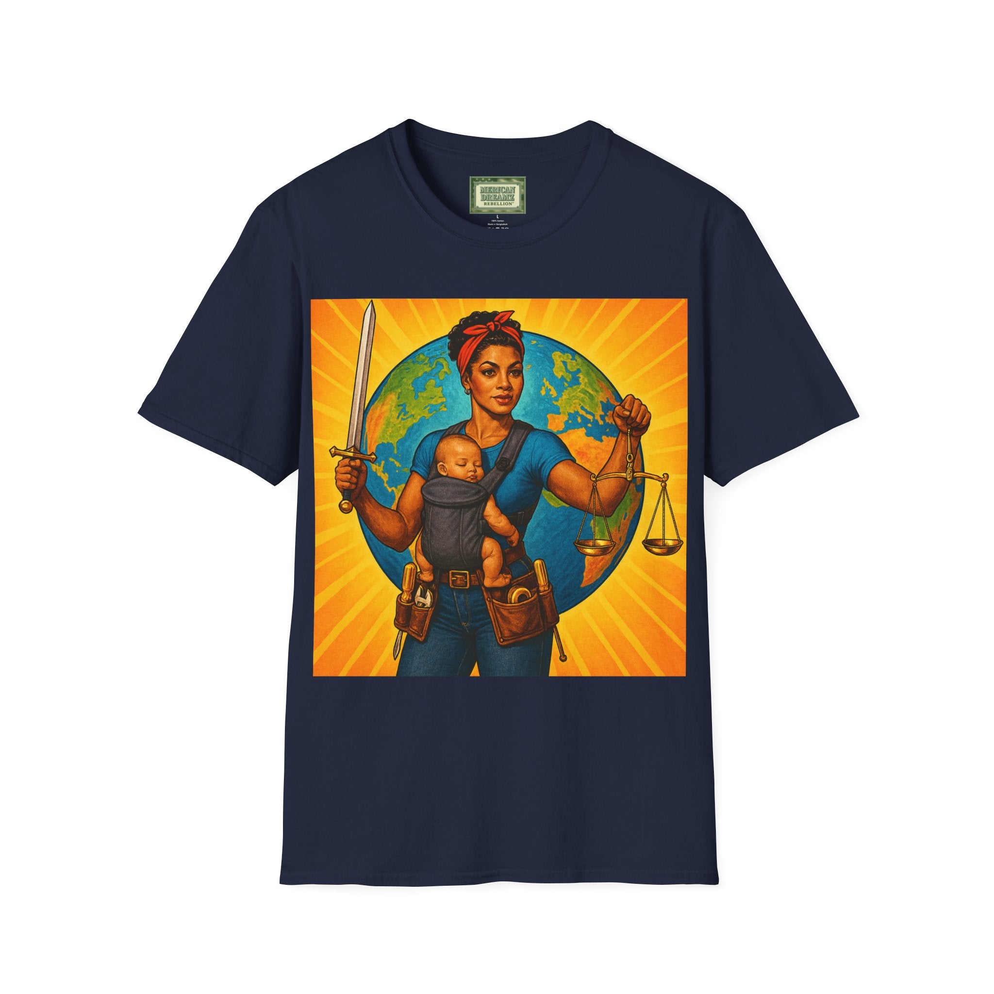 Super Momz T‑Shirt – Motherhood Super Hero Graphic Tee -1