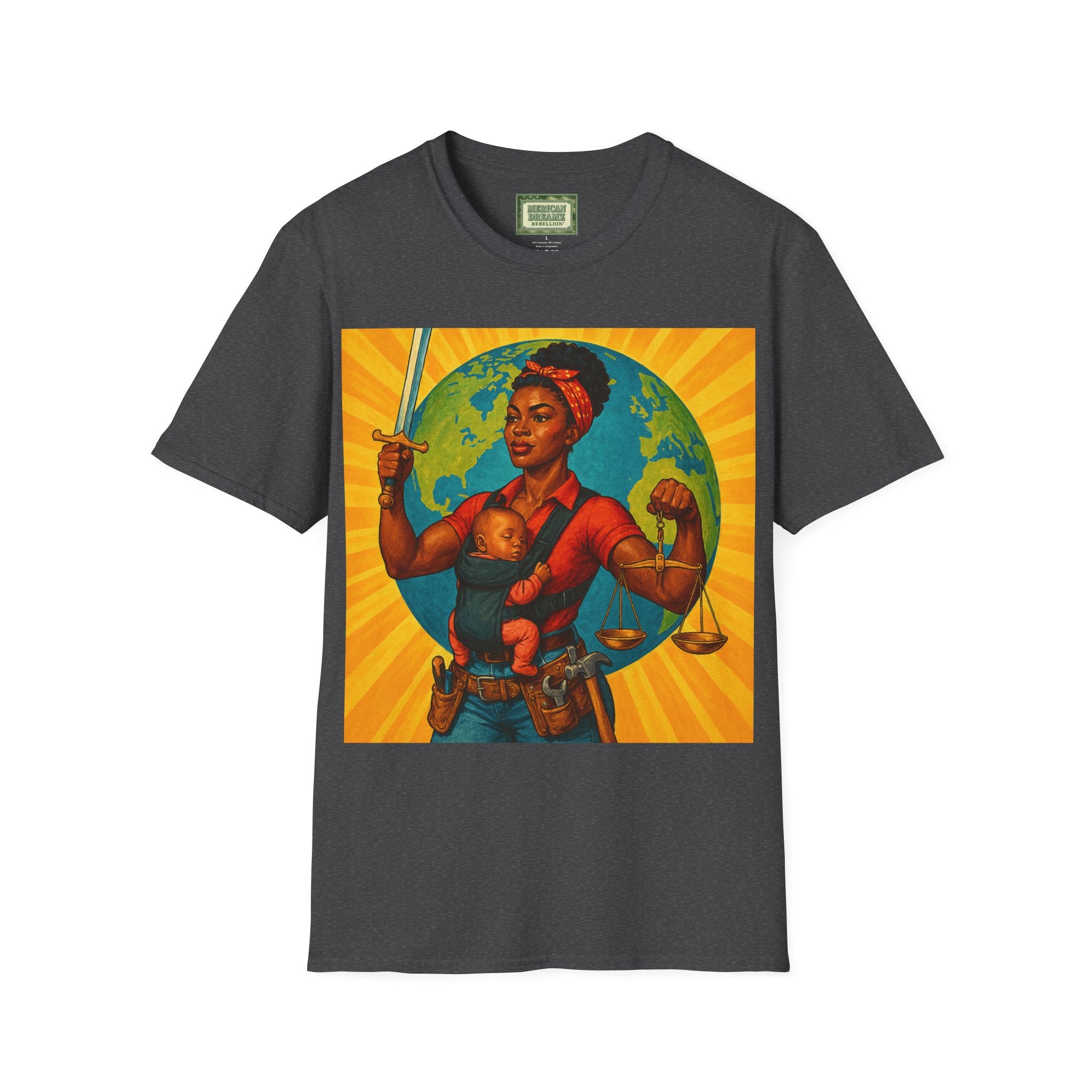 Super Momz T‑Shirt – Motherhood Super Hero Graphic Tee -4