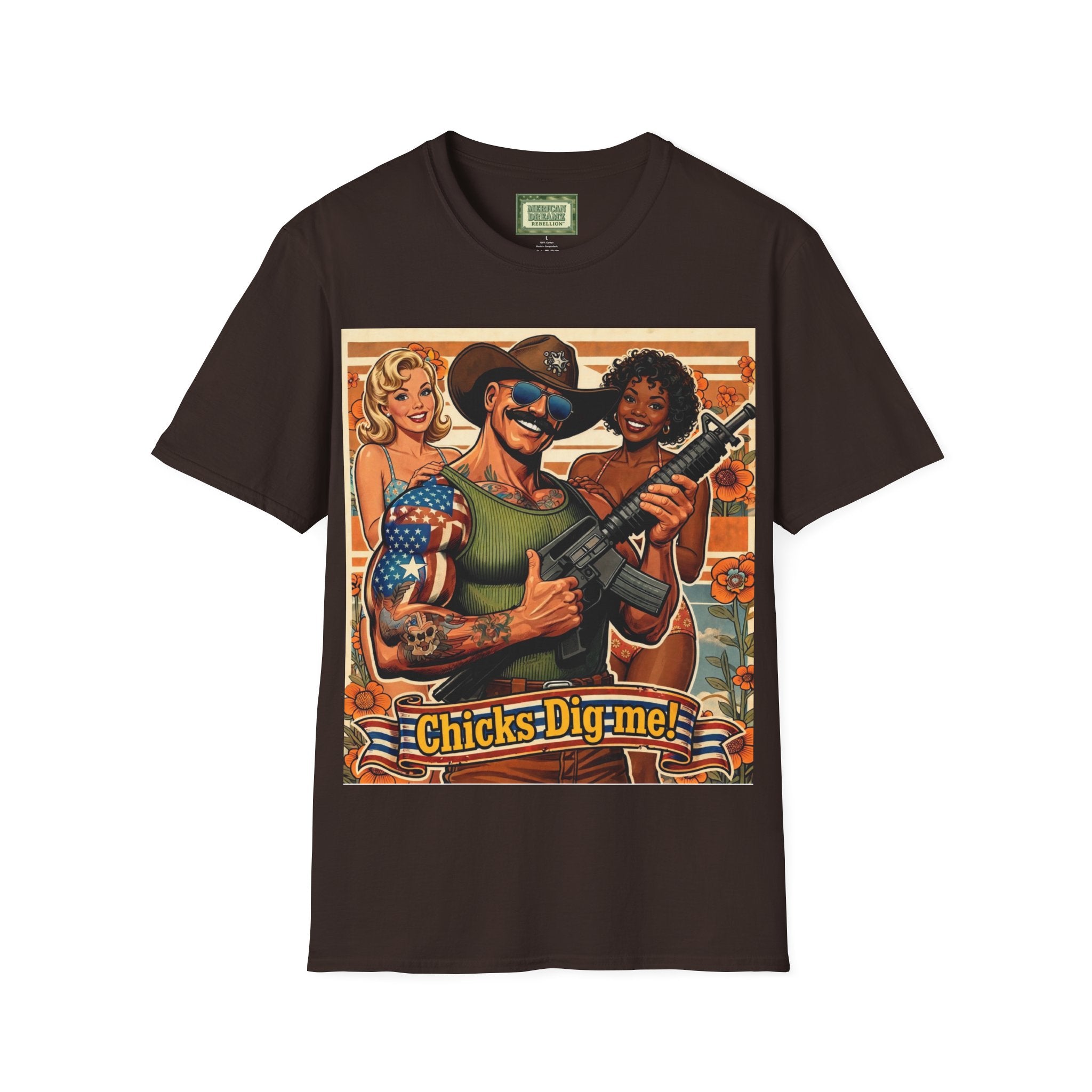 MERICAN UNCLE - Graphic T-Shirt - Lady's Man - 1