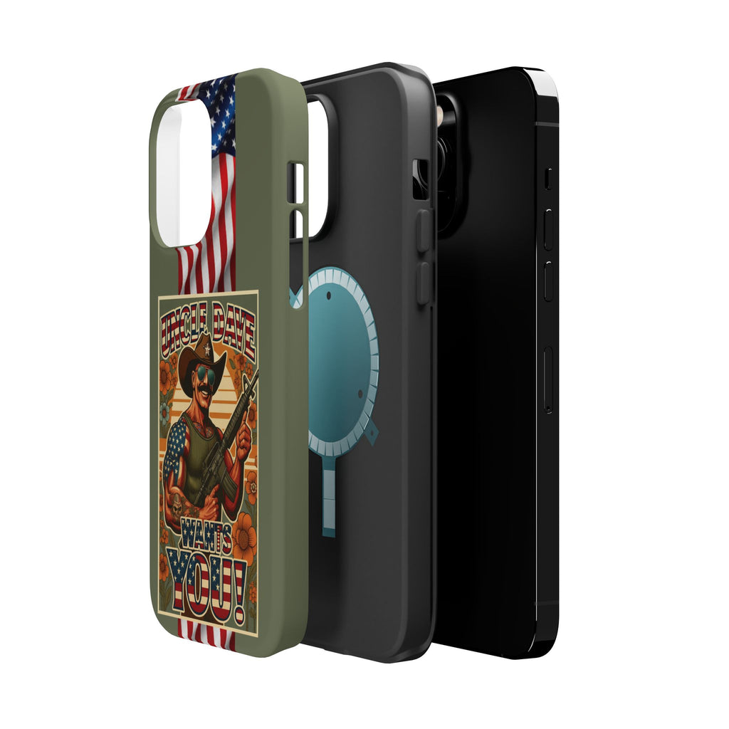 Uncle Dave Wants You! - Magnetic Impact‑Resistant Phone Case  iPhone 13-17 / Samsung S26  MagSafe Compatible