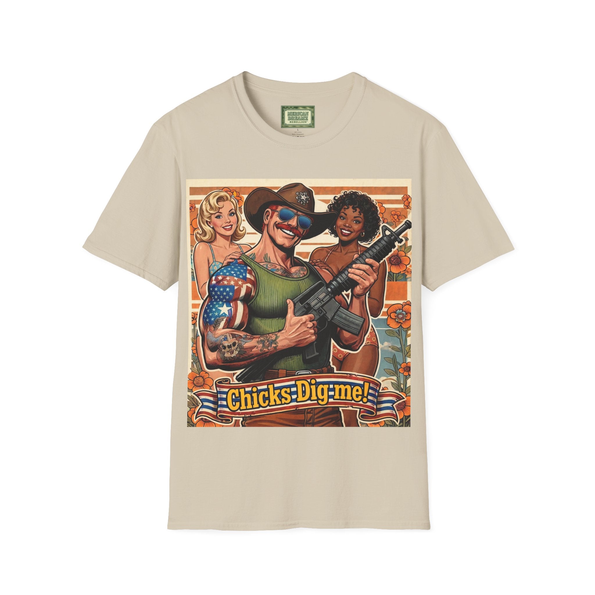 MERICAN UNCLE - Graphic T-Shirt - Lady's Man - 4
