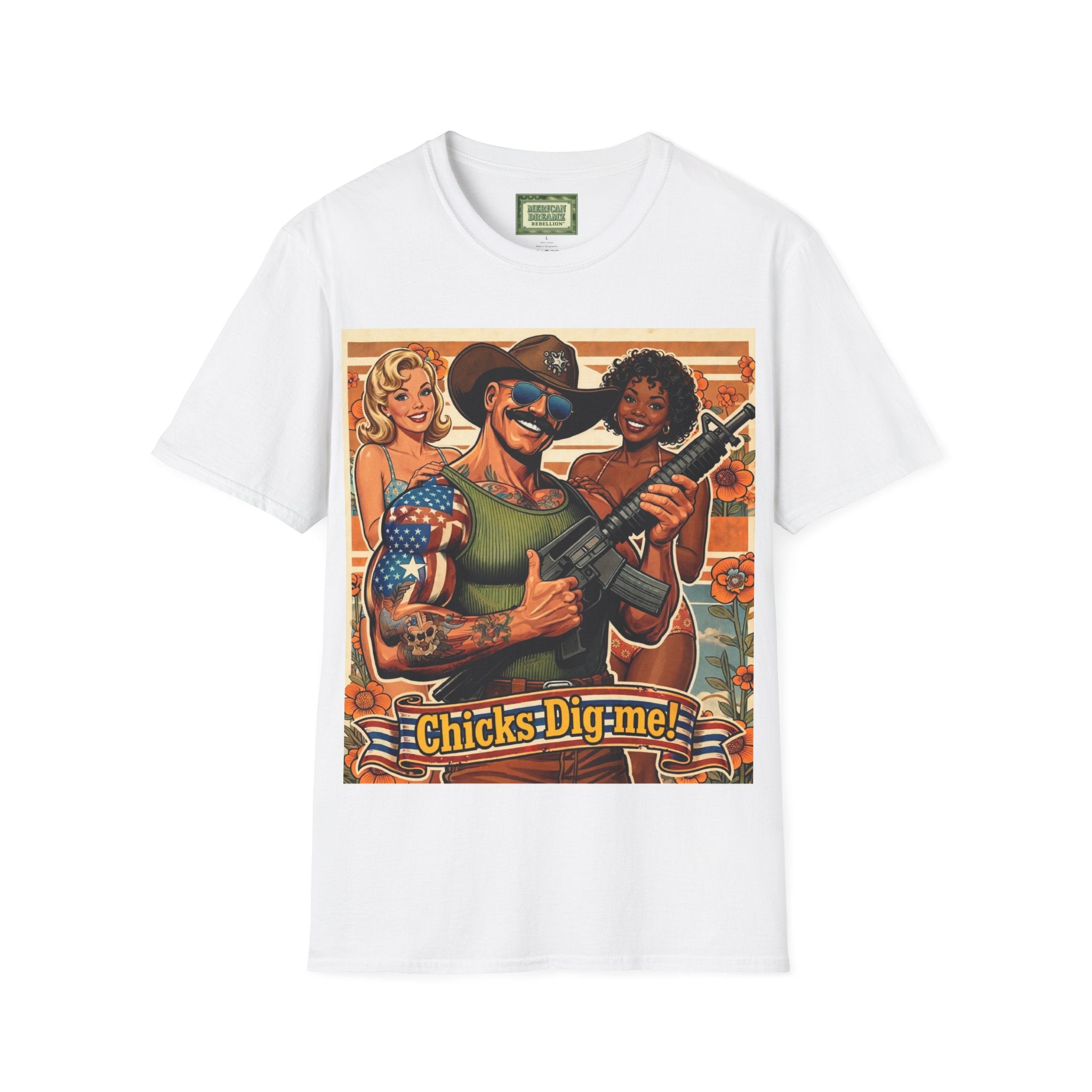 MERICAN UNCLE - Graphic T-Shirt - Ladies' Man - 1
