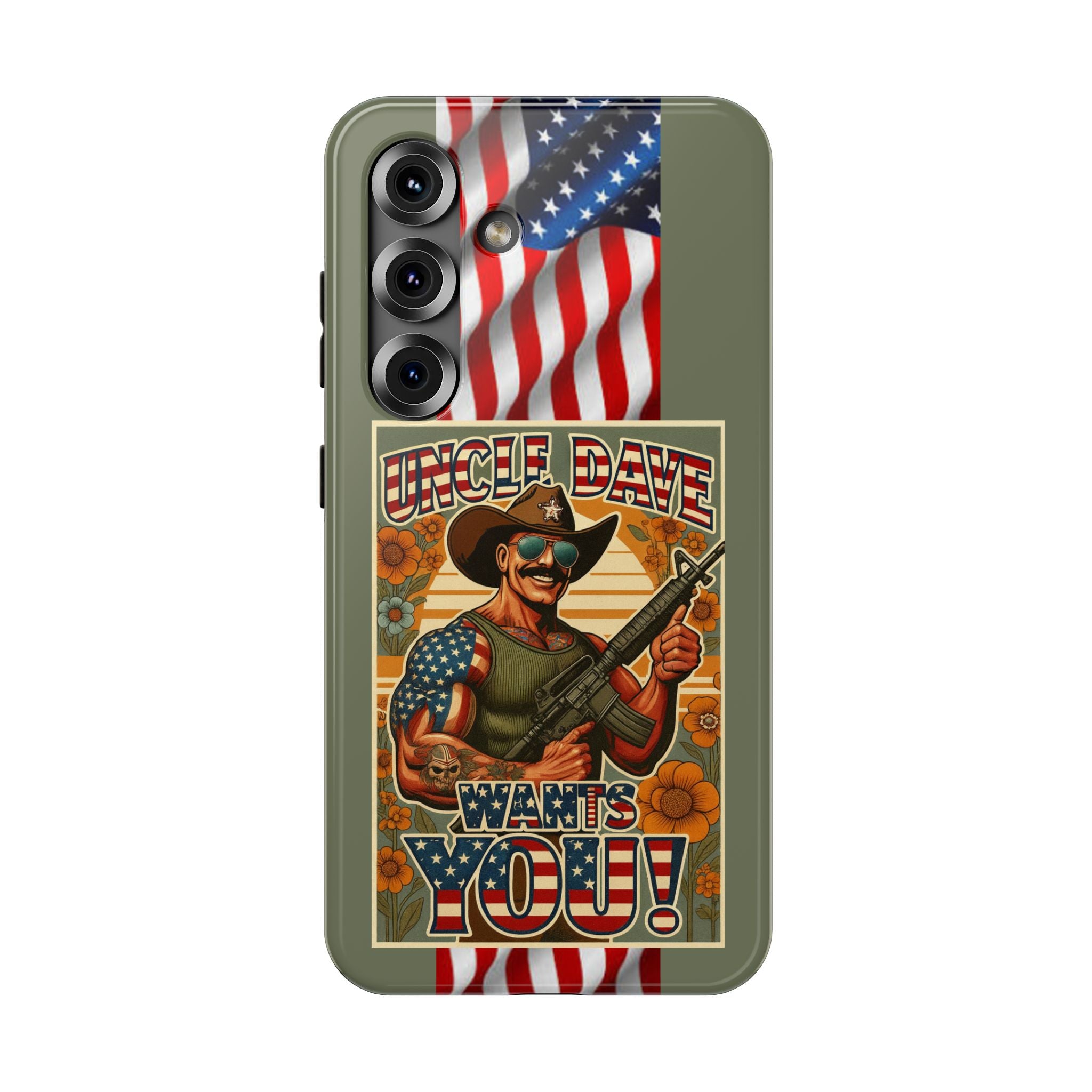 Uncle Dave Wants You! - Impact‑Resistant Phone Case   Samsung Galaxy Series S22 / S22+ / S22 Ultra - S25 / S25+ / S25 Ultra