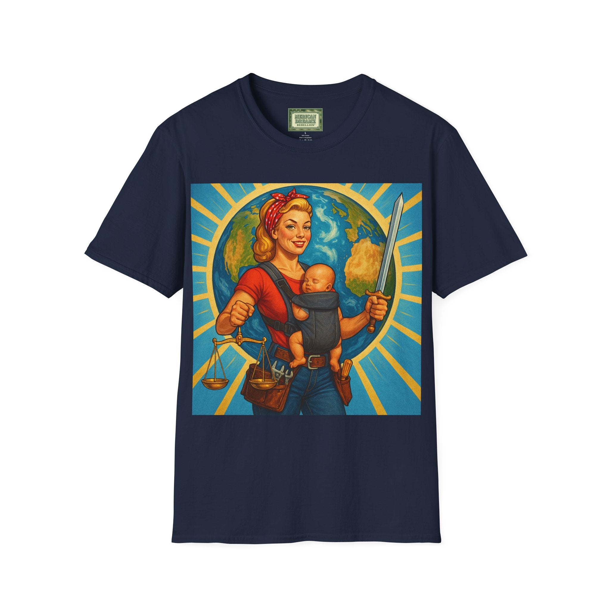 Super Momz T‑Shirt – Motherhood Super Hero Graphic Tee -7