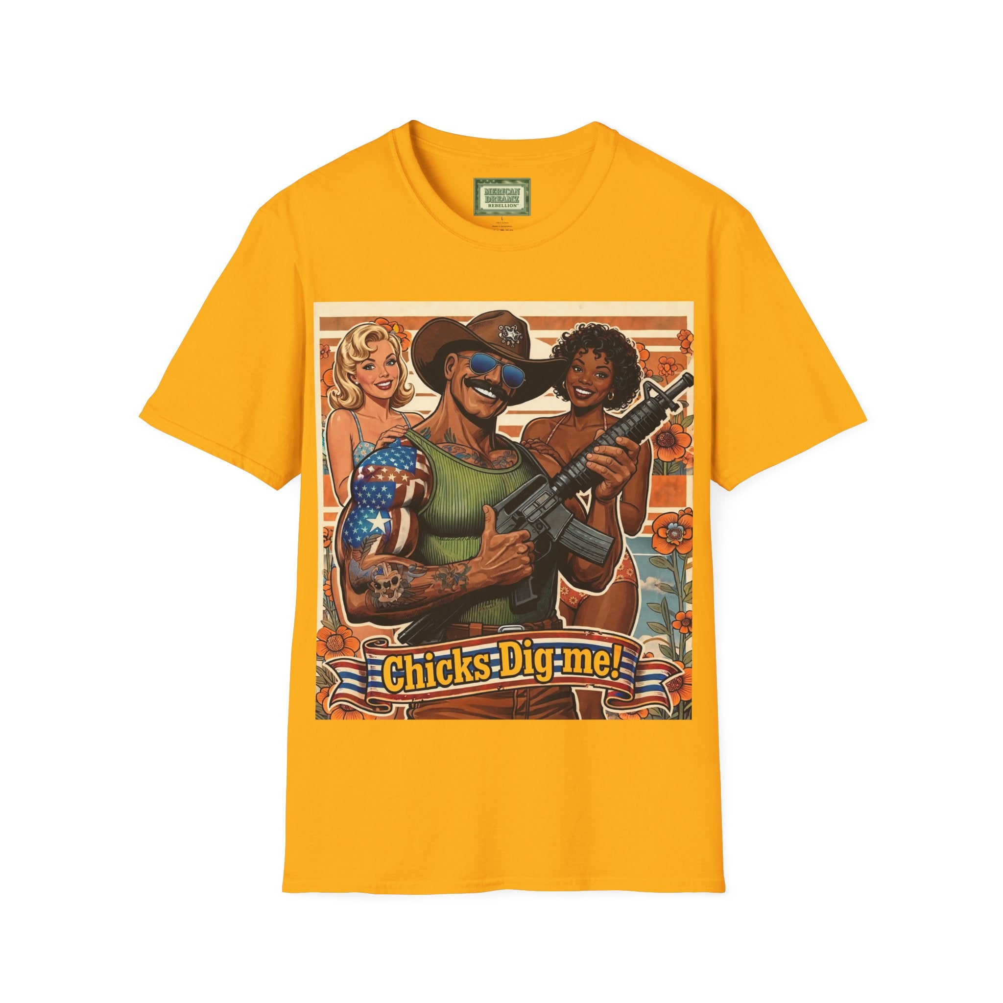 MERICAN UNCLE - Graphic T-Shirt - Lady's Man - 5
