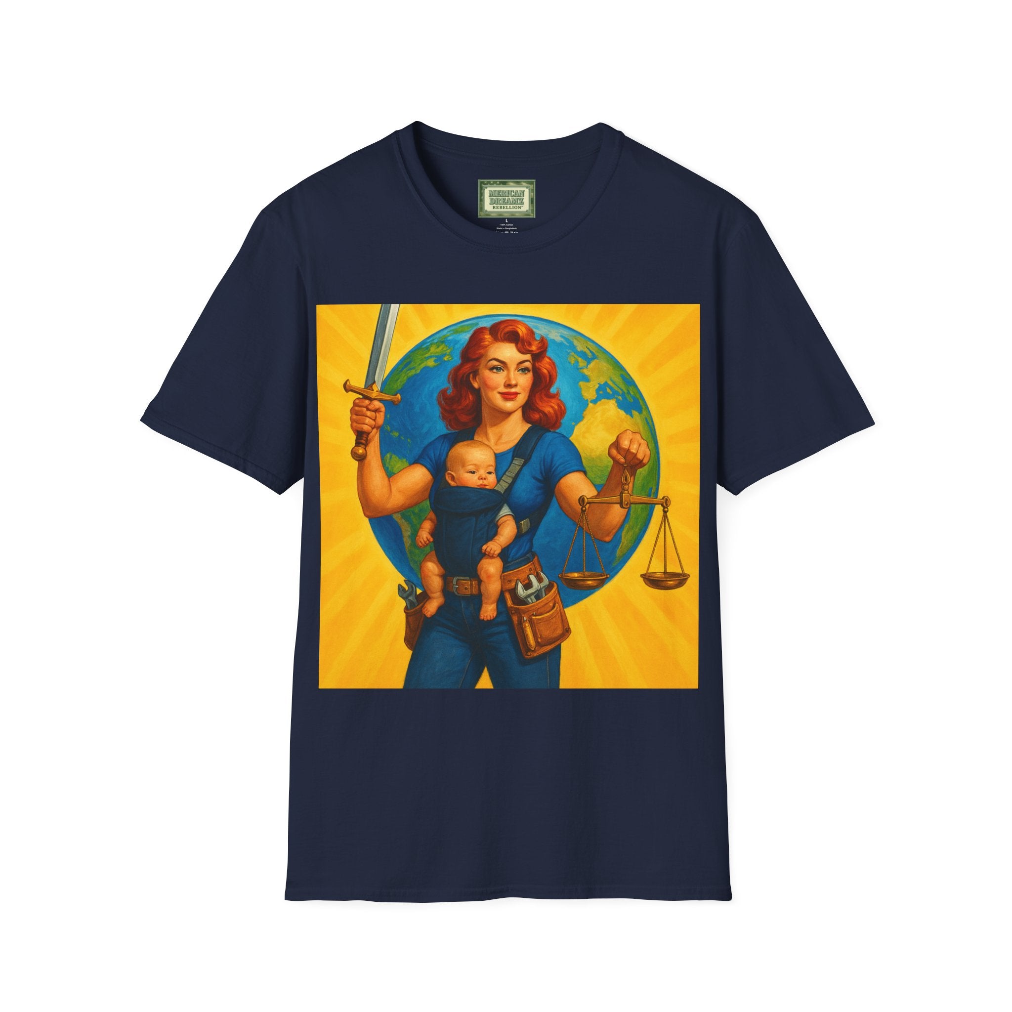 Super Momz T‑Shirt – Motherhood Super Hero Graphic Tee -2