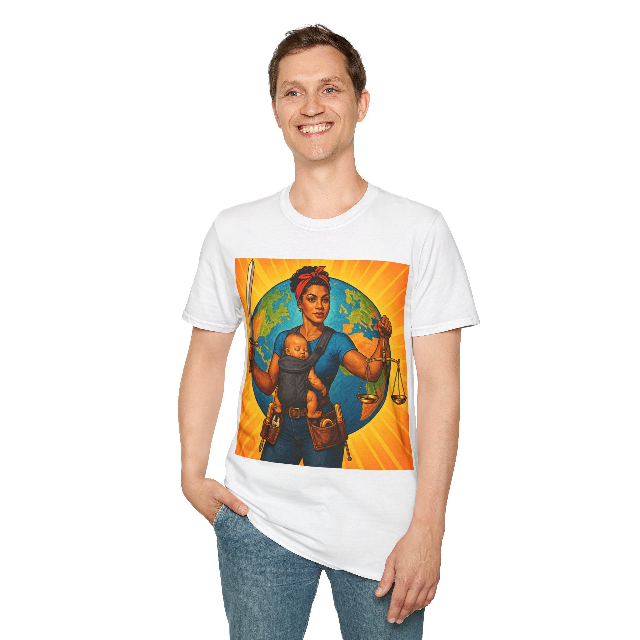 Super Momz T‑Shirt – Motherhood Super Hero Graphic Tee -1