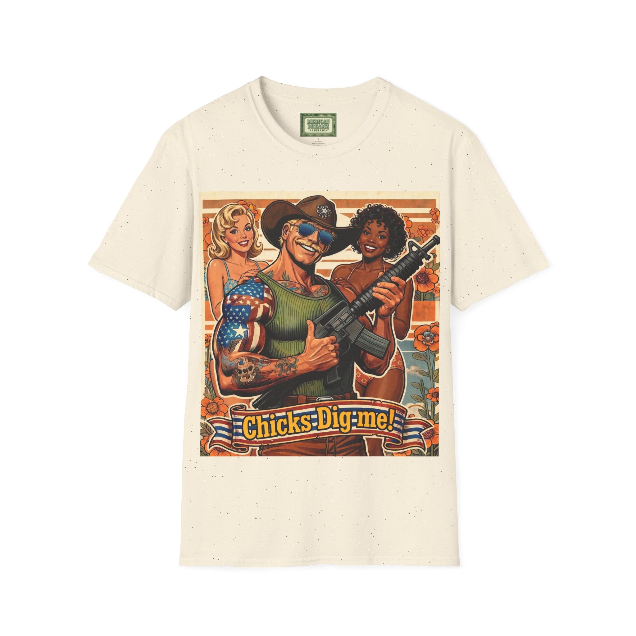 MERICAN UNCLE - Graphic T-Shirt - Lady's Man - 3