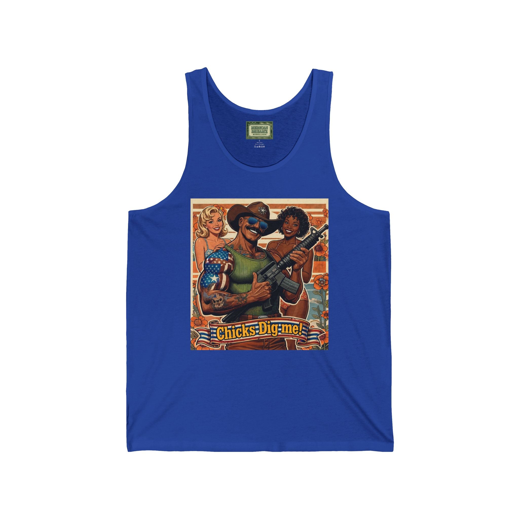 MERICAN UNCLE - Graphic Tank Top - Ladies' Man - 5