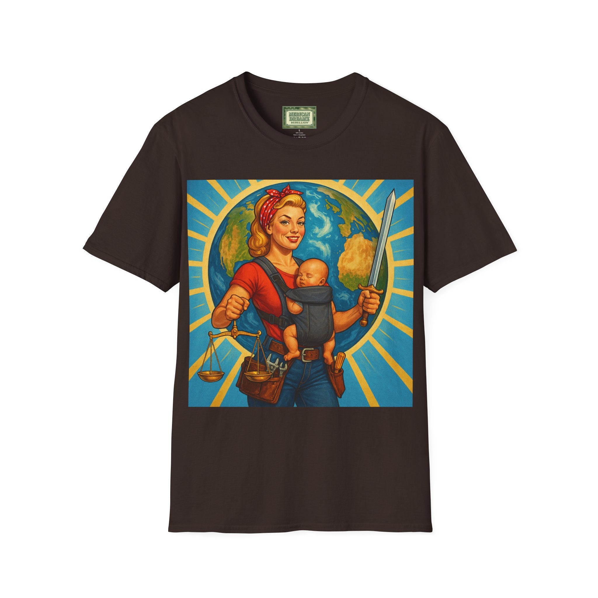 Super Momz T‑Shirt – Motherhood Super Hero Graphic Tee -7