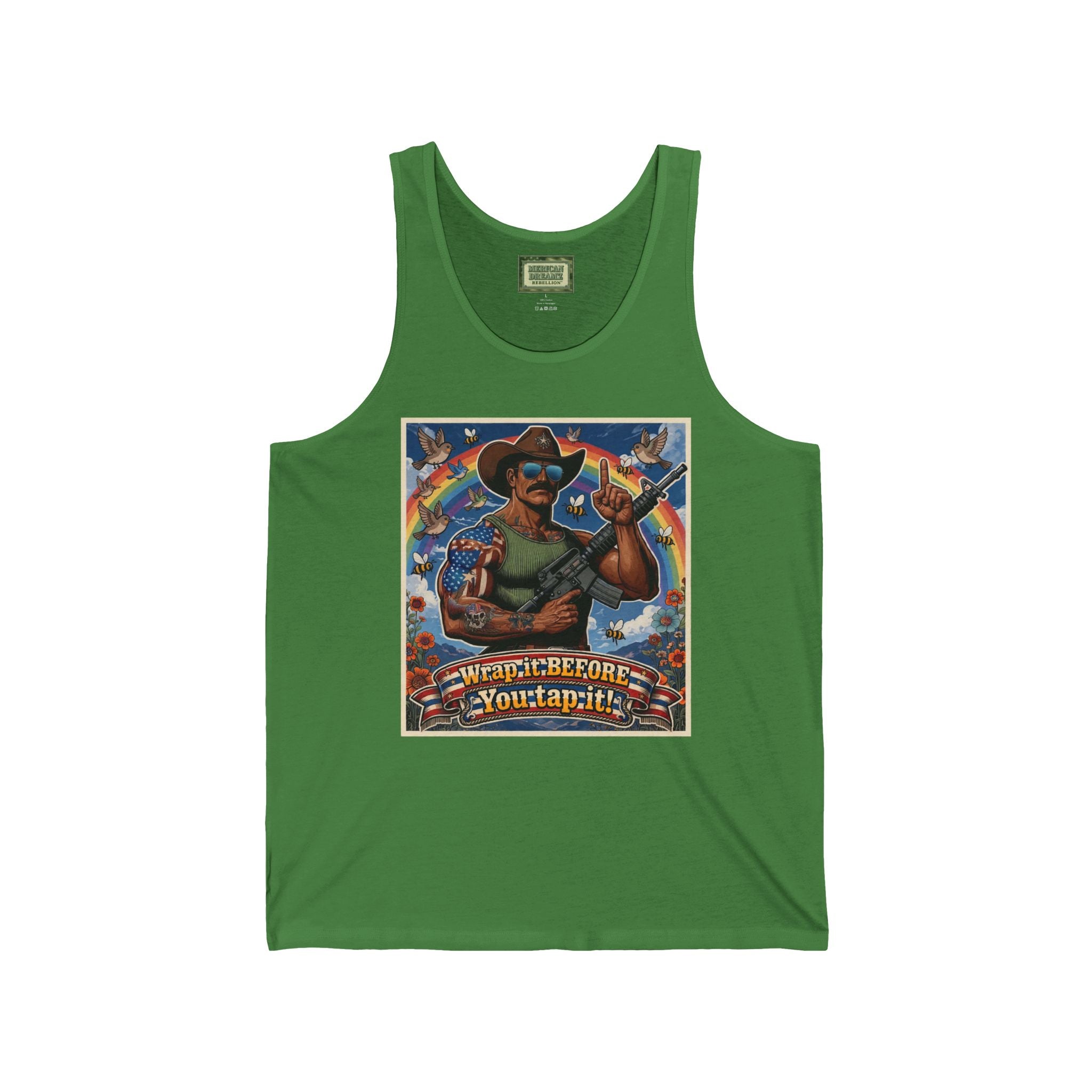 MERICAN UNCLE - Graphic Tank Top - Dating Advice - 5
