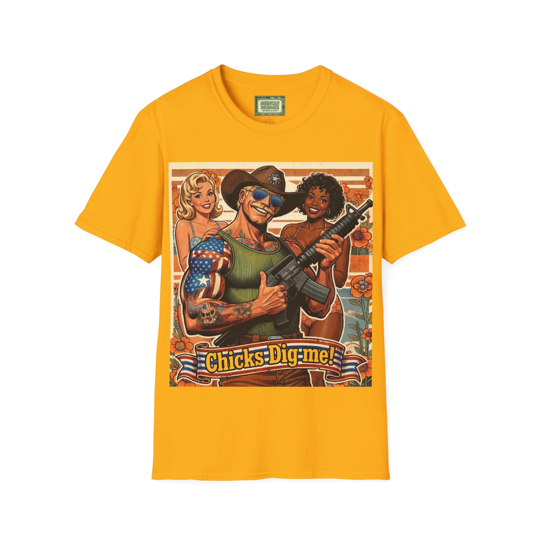 MERICAN UNCLE - Graphic T-Shirt - Lady's Man - 3