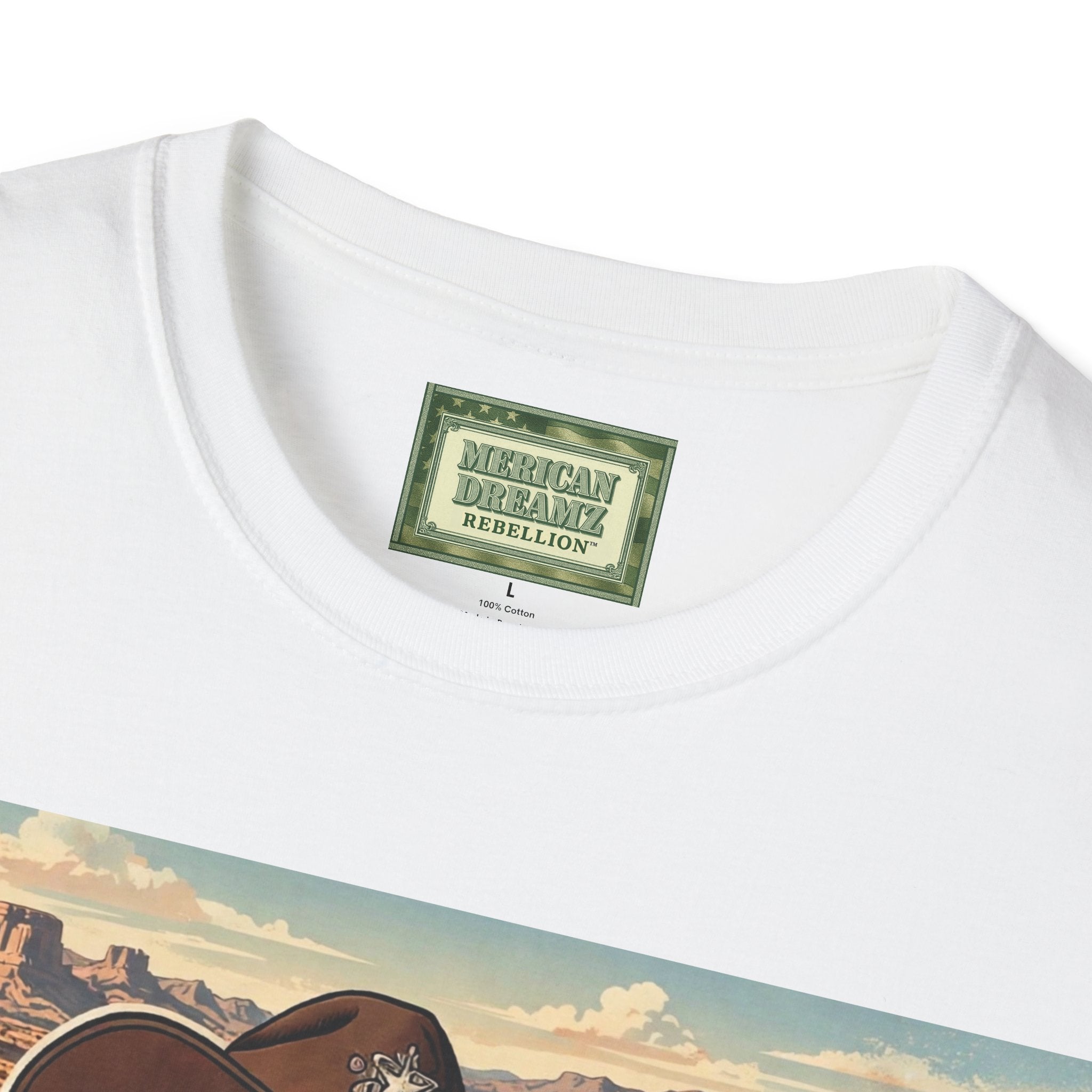 MERICAN UNCLE - Graphic T-Shirt - Mustache Rides - 5