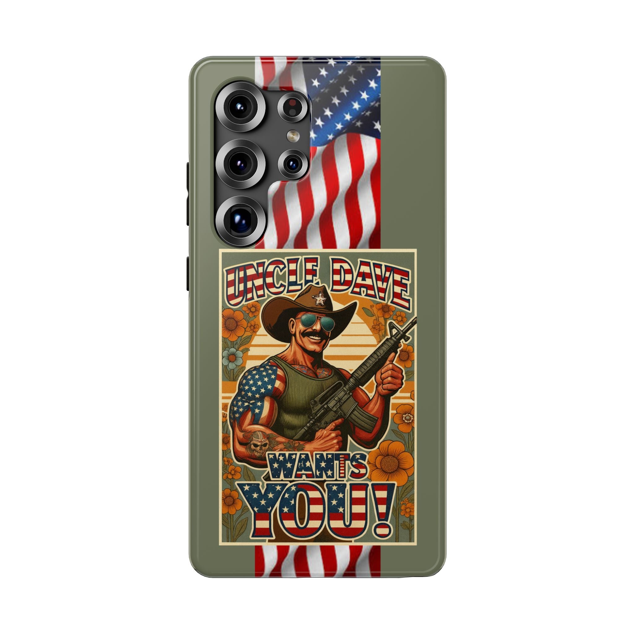 Uncle Dave Wants You! - Impact‑Resistant Phone Case   Samsung Galaxy Series S22 / S22+ / S22 Ultra - S25 / S25+ / S25 Ultra