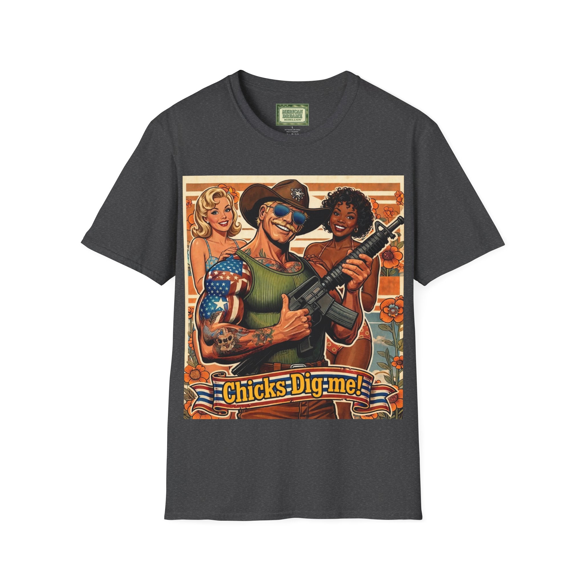 MERICAN UNCLE - Graphic T-Shirt - Lady's Man - 3