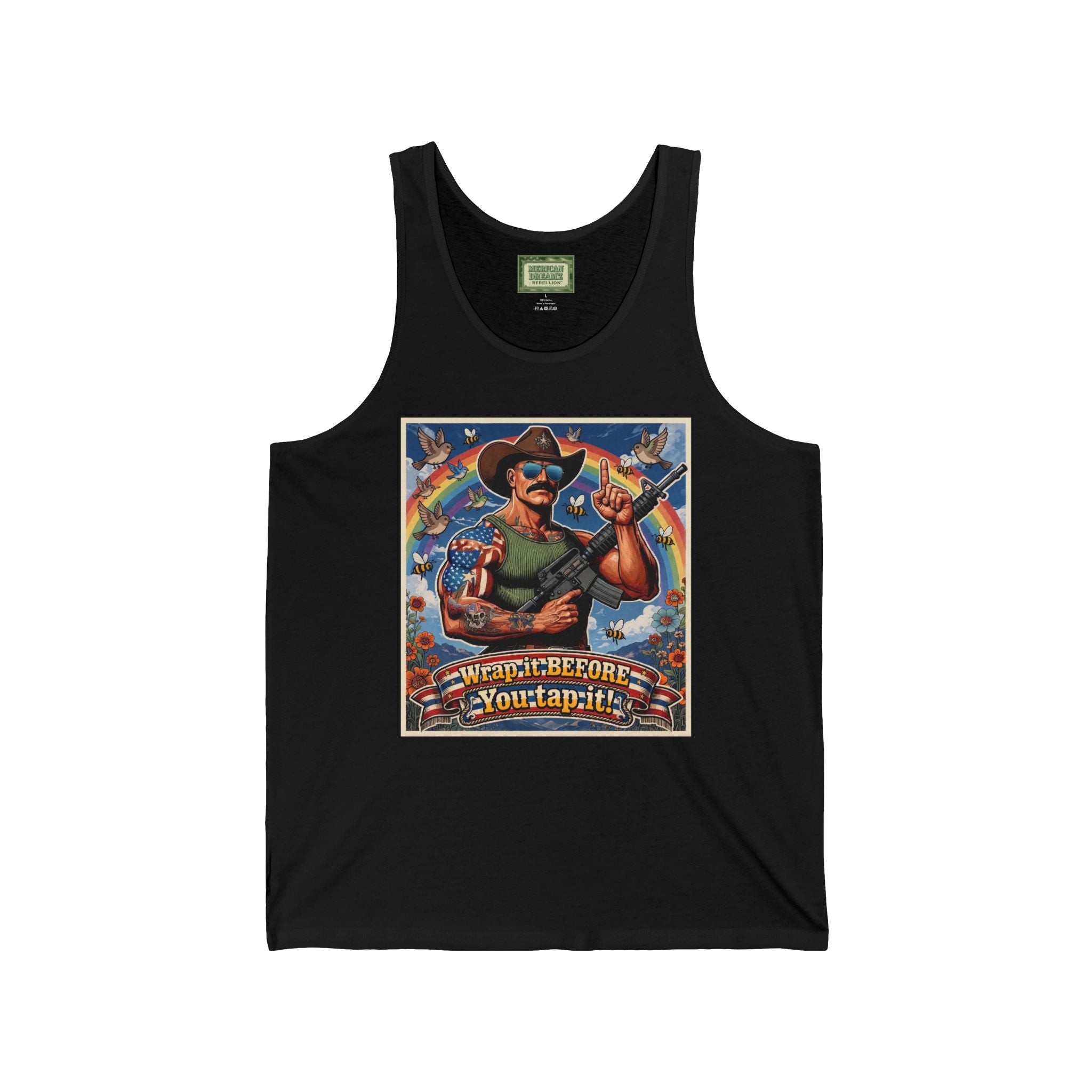 MERICAN UNCLE - Graphic Tank Top - Dating Advice - 1