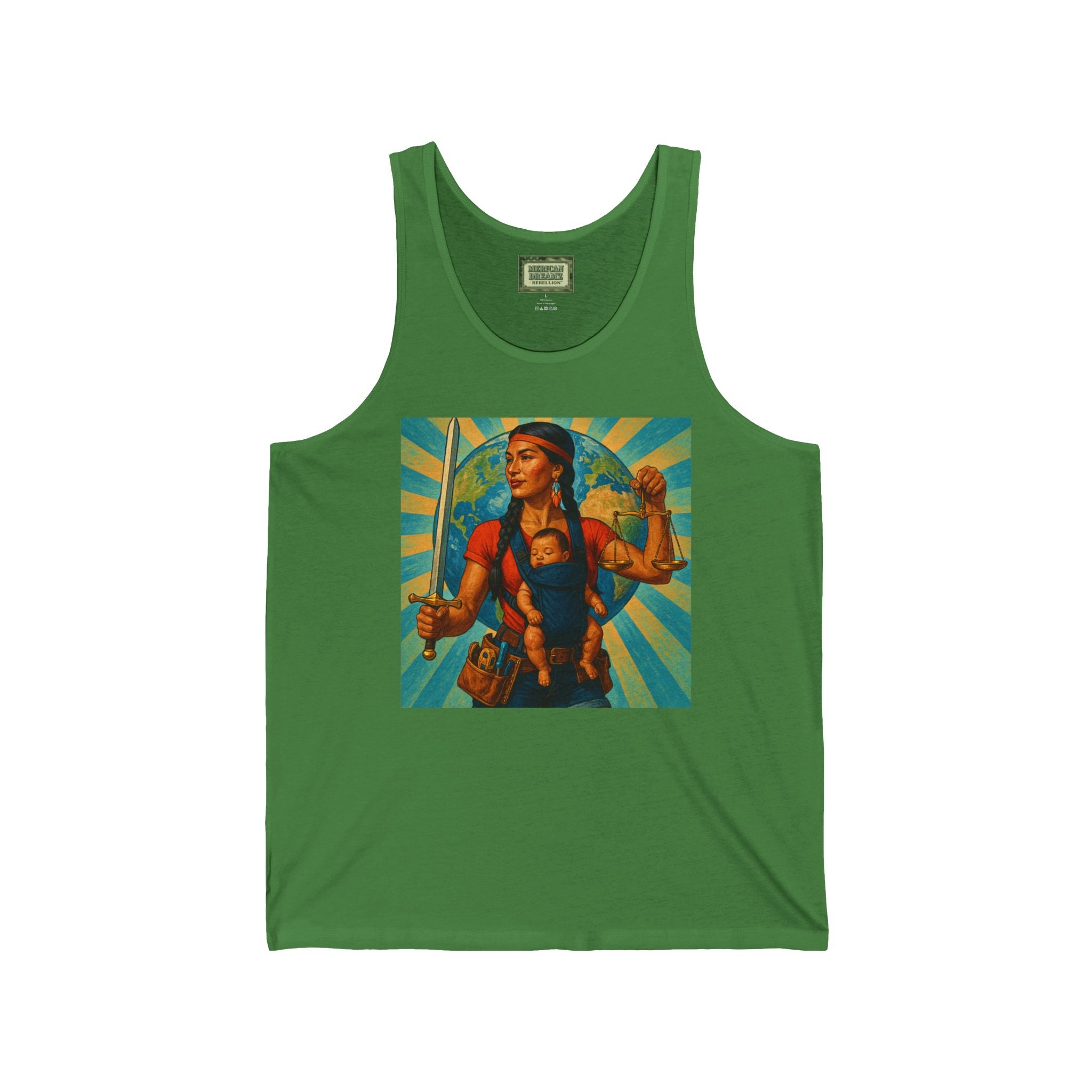 Super Momz Tank Top – Motherhood Superhero Graphic Tank -10