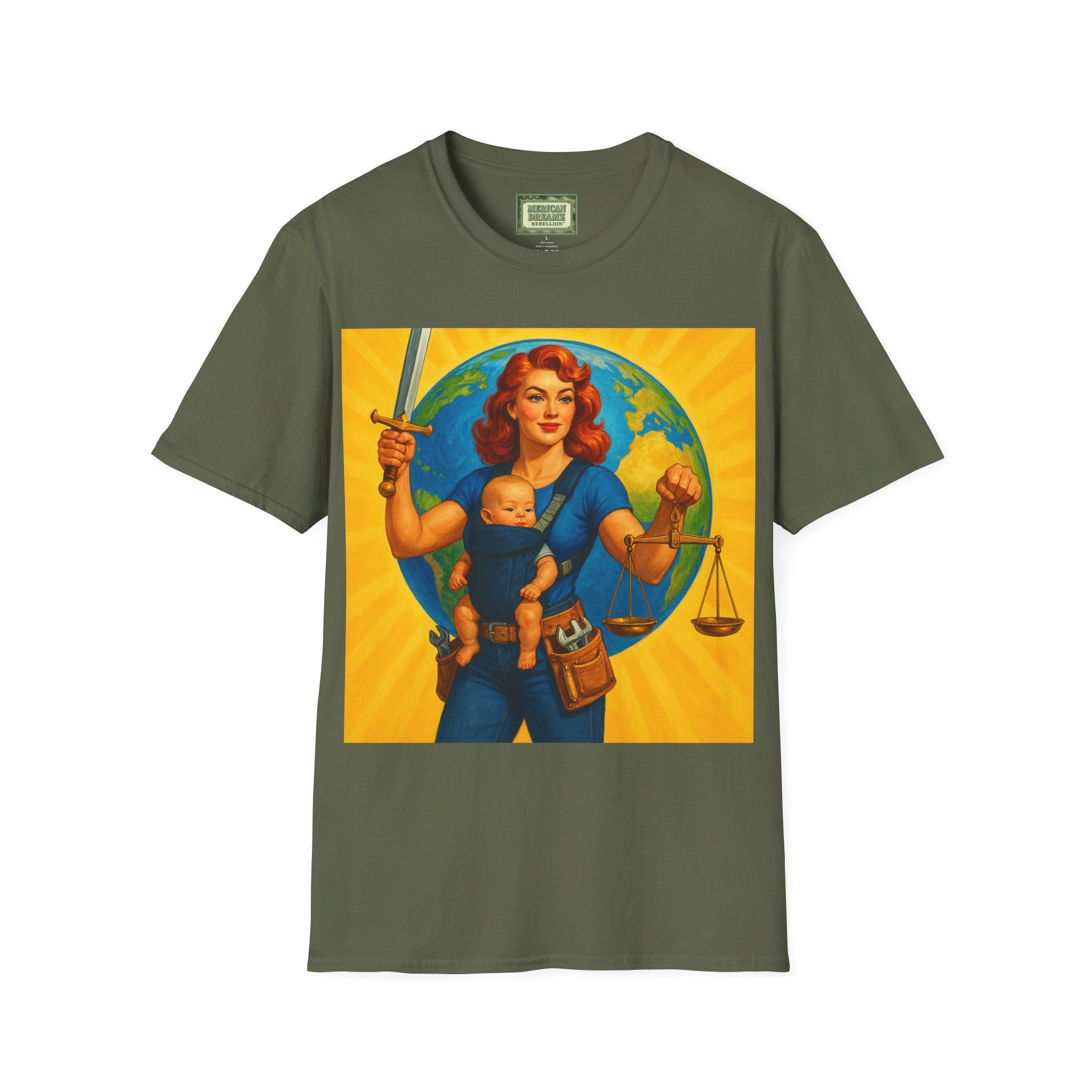 Super Momz T‑Shirt – Motherhood Super Hero Graphic Tee -2