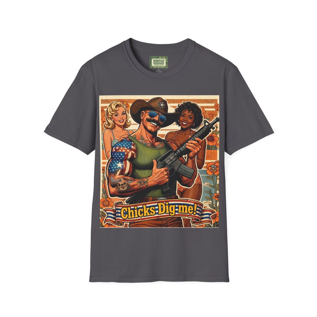 MERICAN UNCLE - Graphic T-Shirt - Lady's Man - 1