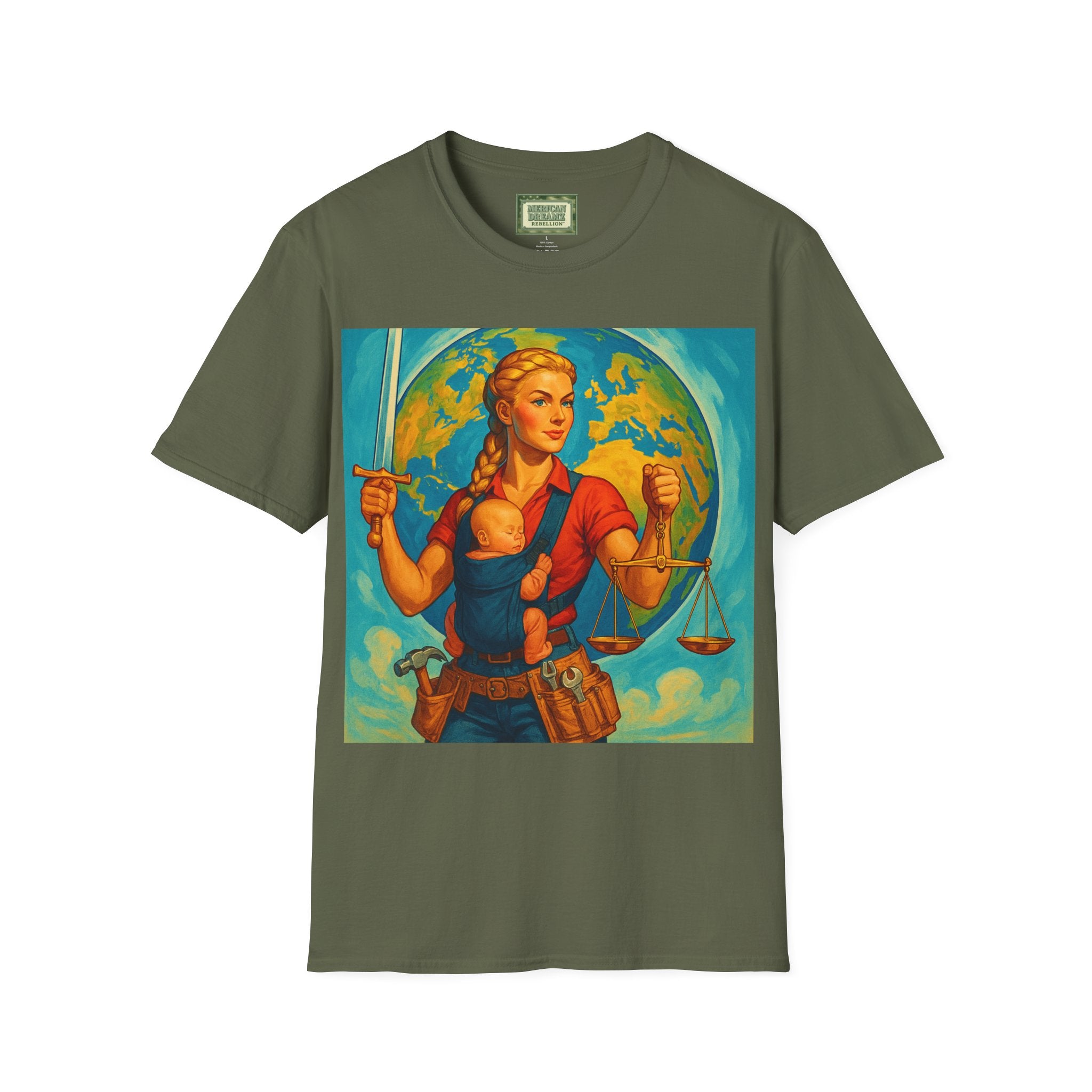 Super Momz T‑Shirt – Motherhood Super Hero Graphic Tee -9