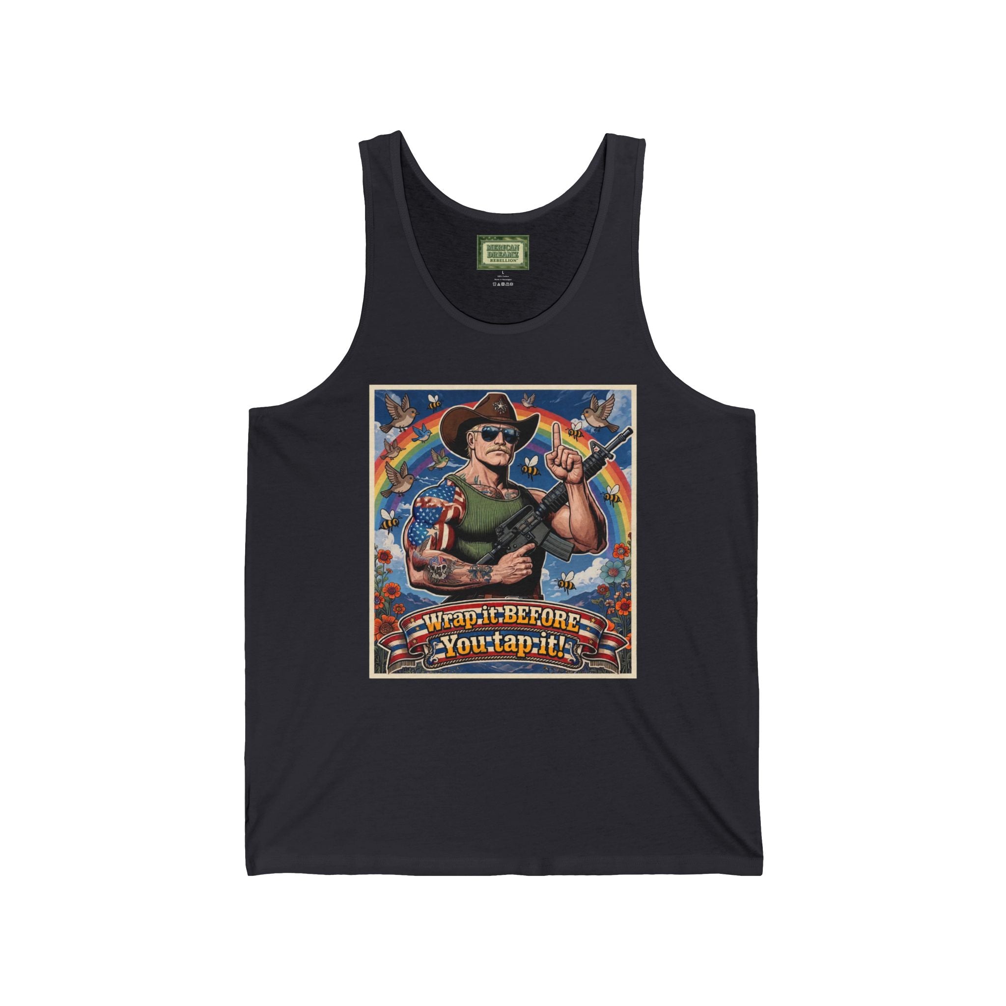 MERICAN UNCLE - Graphic Tank Top - Dating Advice - 3