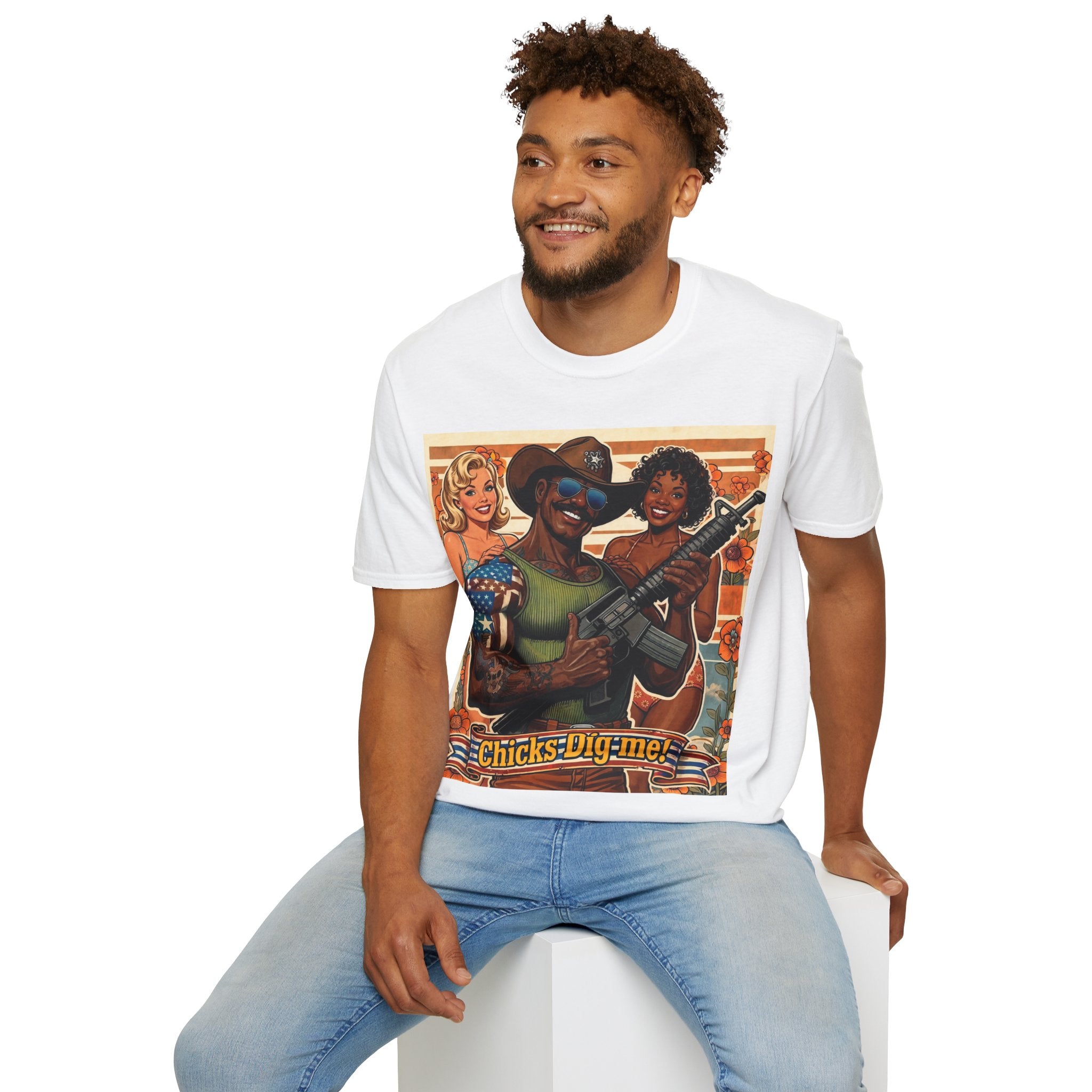 MERICAN UNCLE - Graphic T-Shirt - Lady's Man - 2
