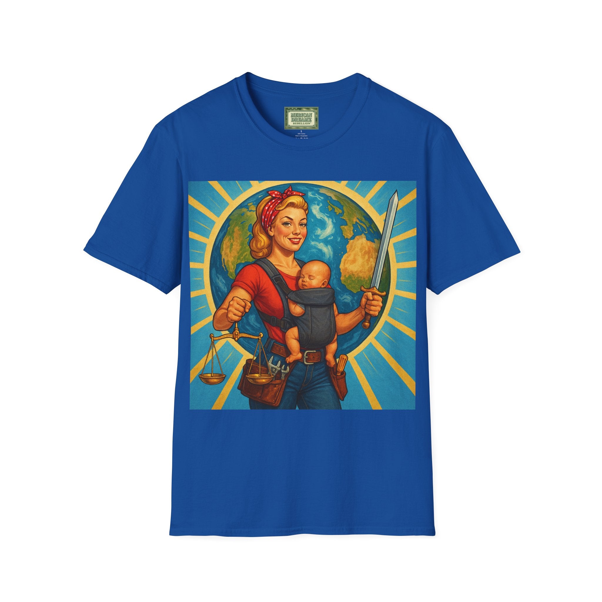 Super Momz T‑Shirt – Motherhood Super Hero Graphic Tee -7