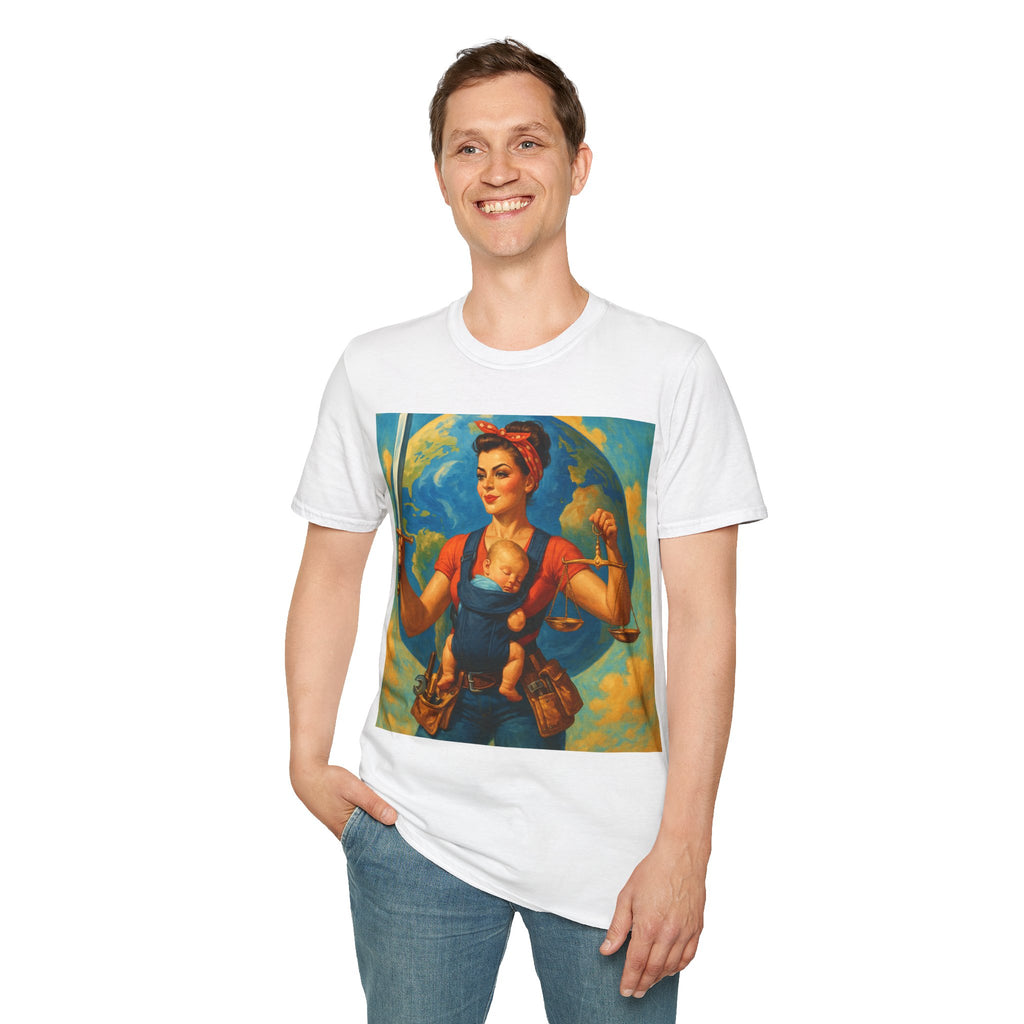 Super Momz T‑Shirt – Motherhood Super Hero Graphic Tee -3
