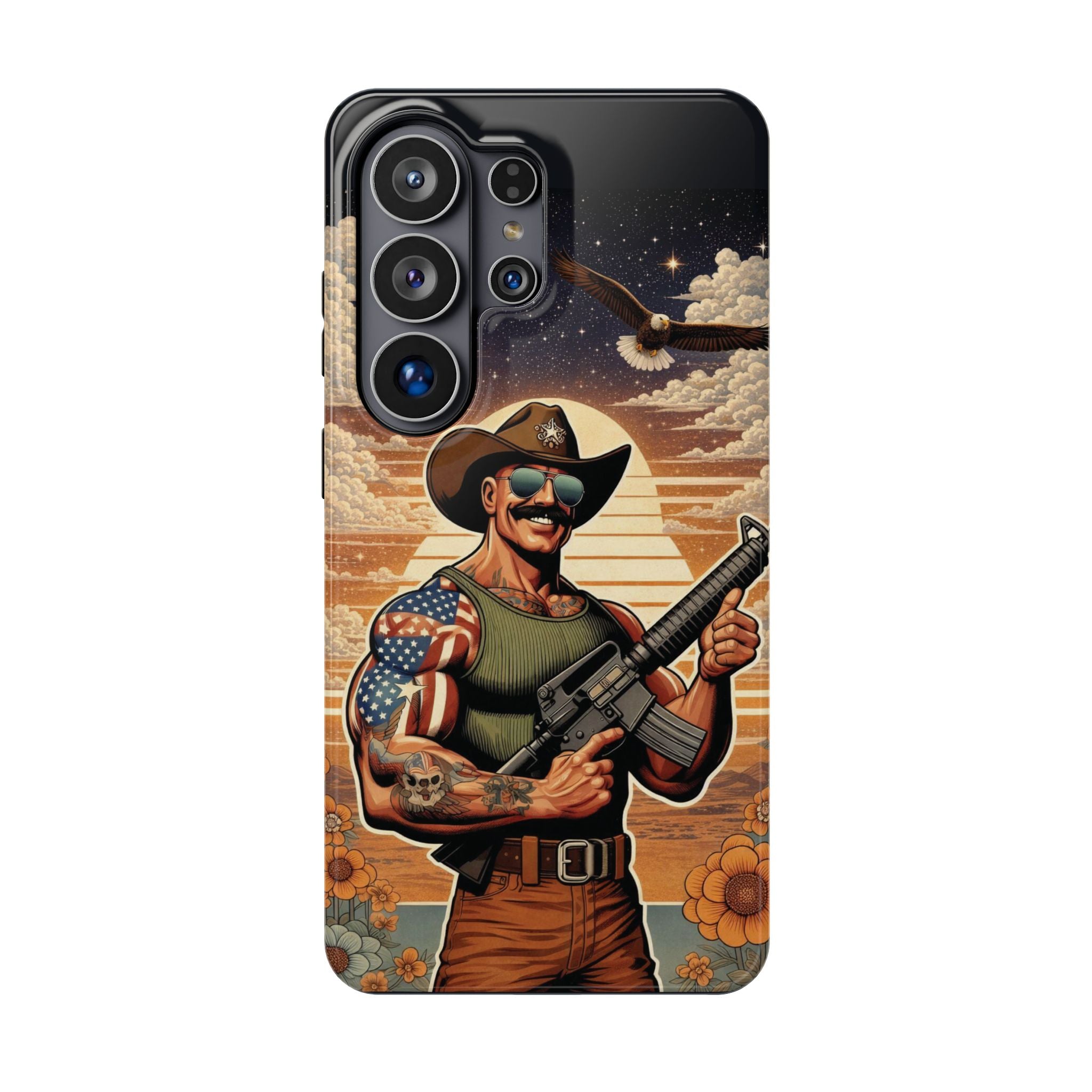 Uncle Dave AR-15 - Magnetic Impact‑Resistant Phone Case  iPhone 13-17 / Samsung S26  MagSafe Compatible