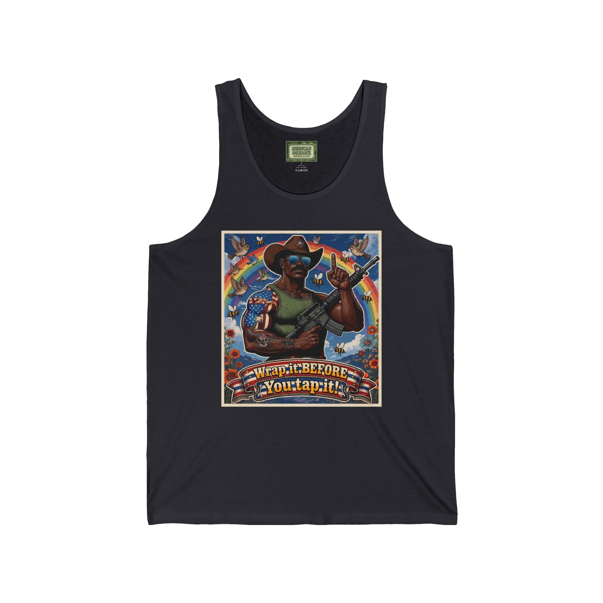 MERICAN UNCLE - Graphic Tank Top - Dating Advice - 2