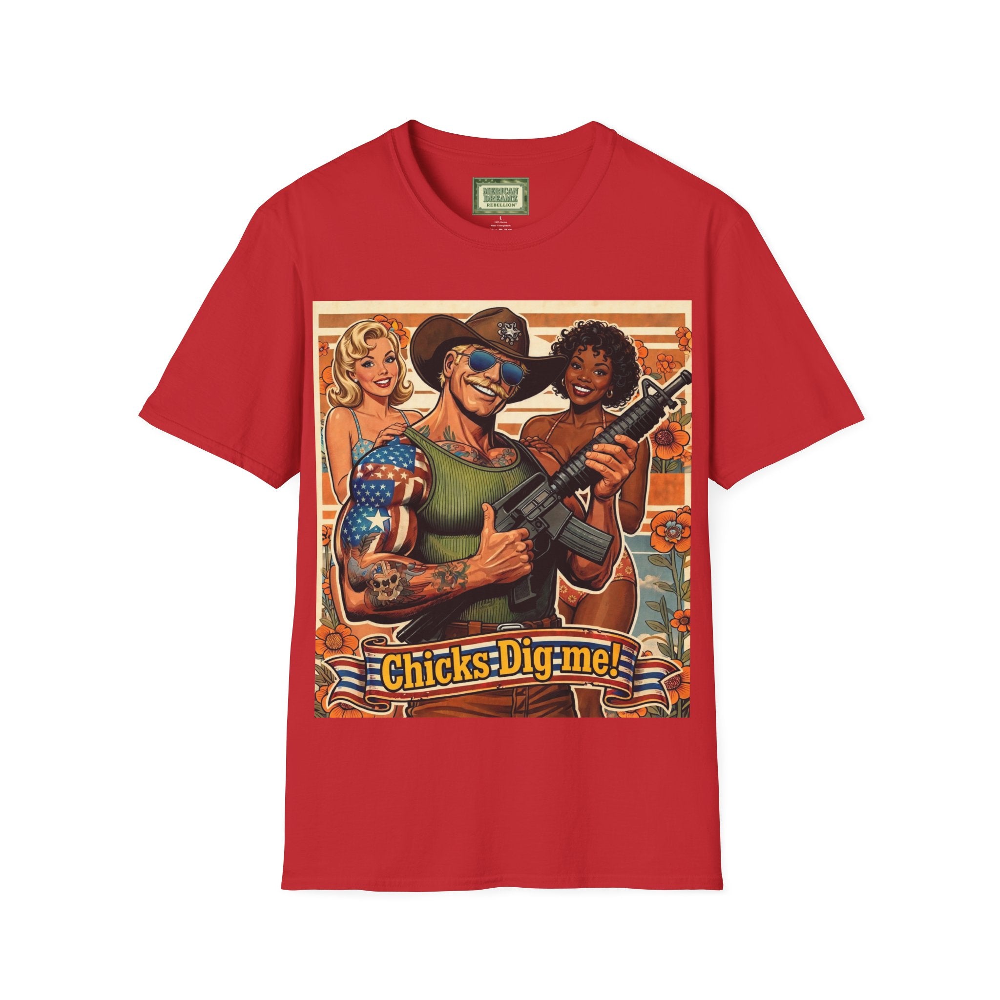 MERICAN UNCLE - Graphic T-Shirt - Lady's Man - 3