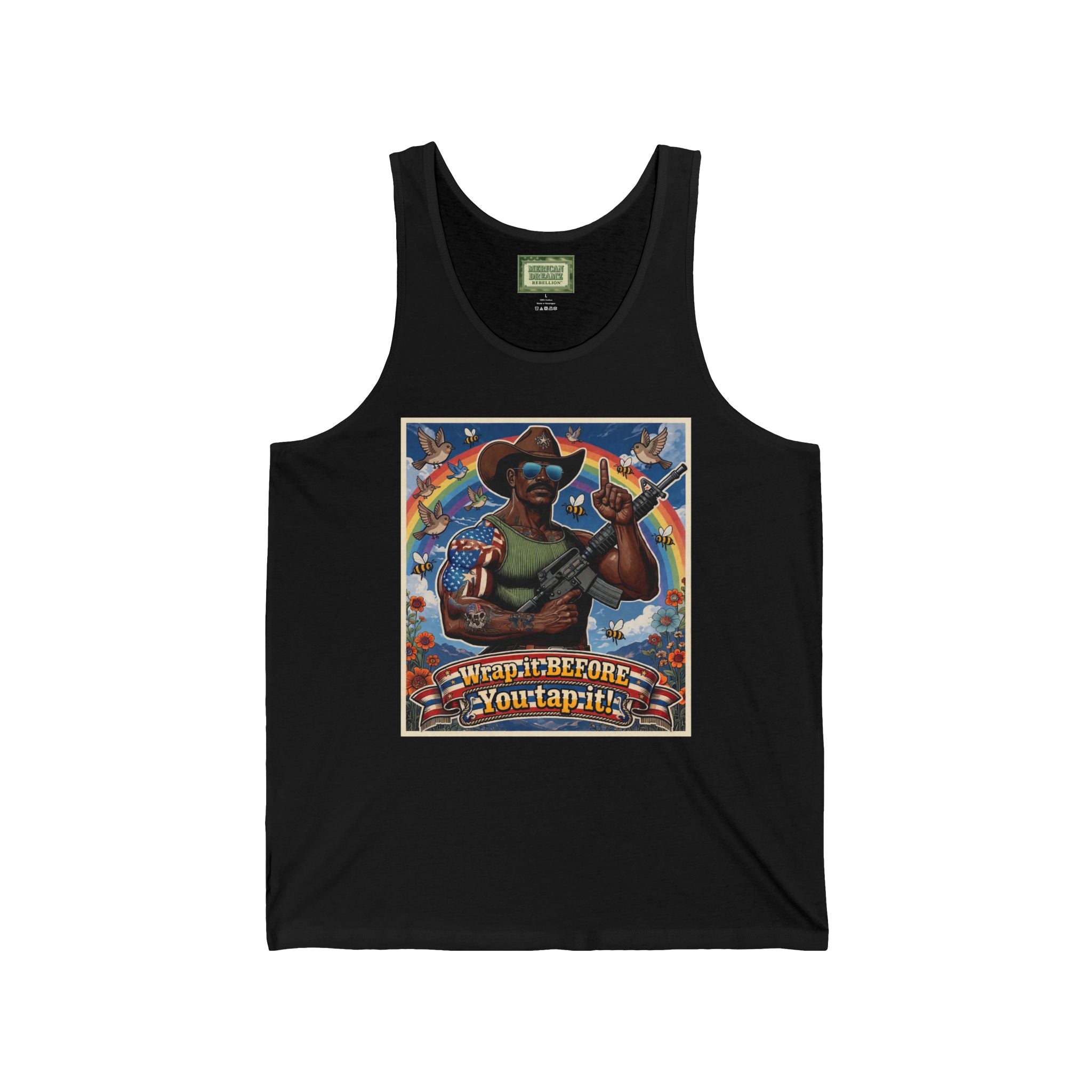 MERICAN UNCLE - Graphic Tank Top - Dating Advice - 2