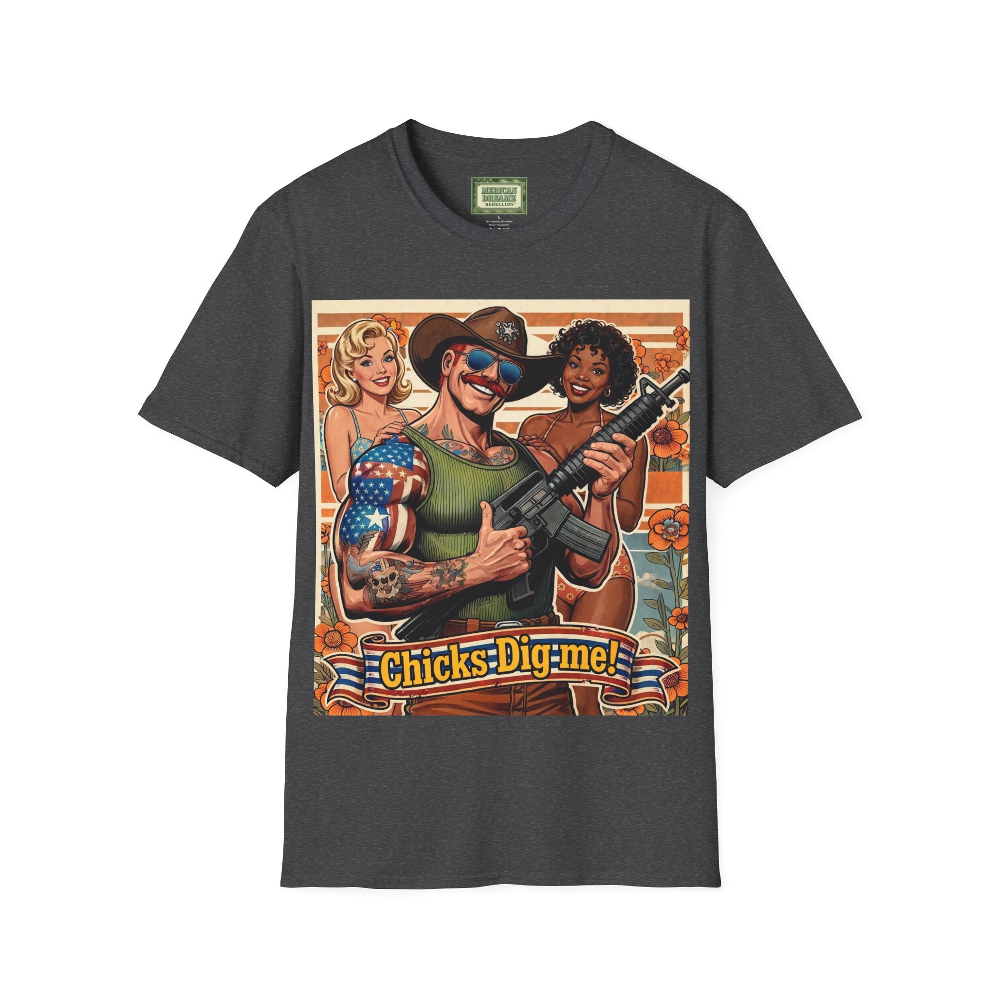 MERICAN UNCLE - Graphic T-Shirt - Lady's Man - 4