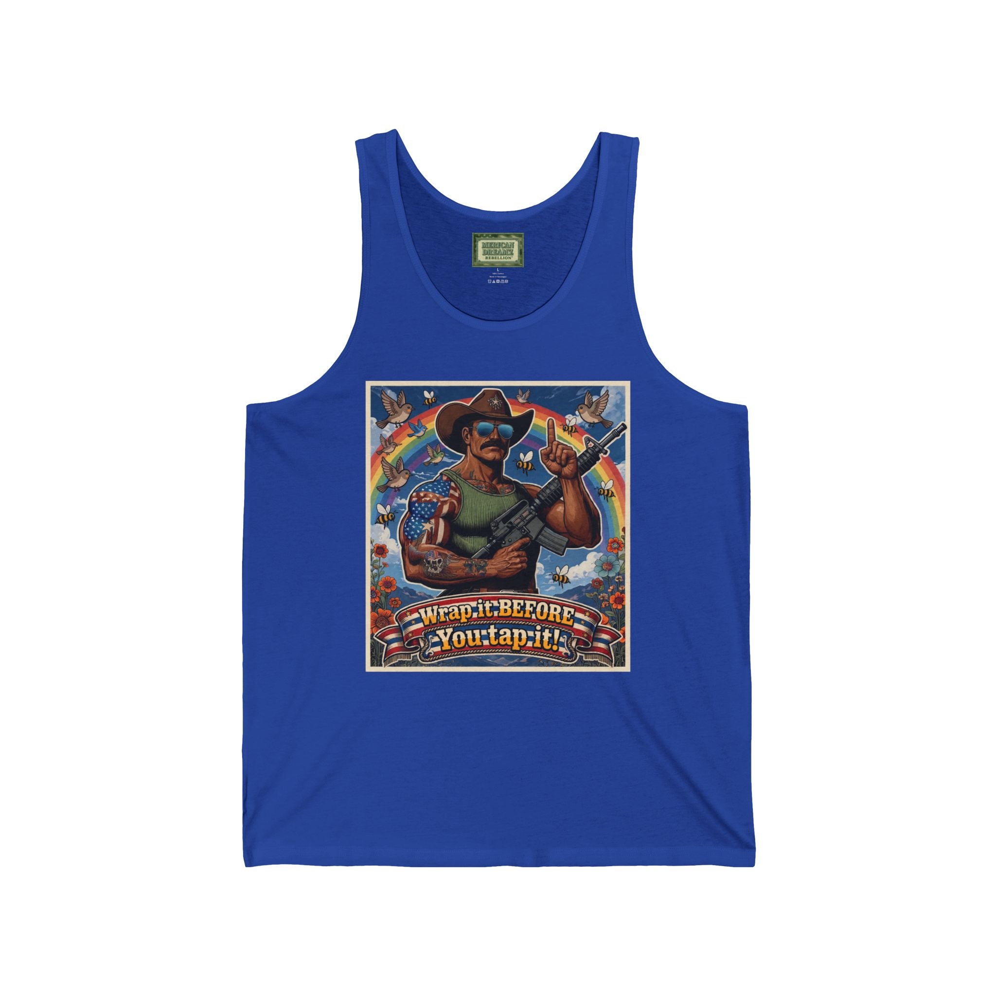 MERICAN UNCLE - Graphic Tank Top - Dating Advice - 5