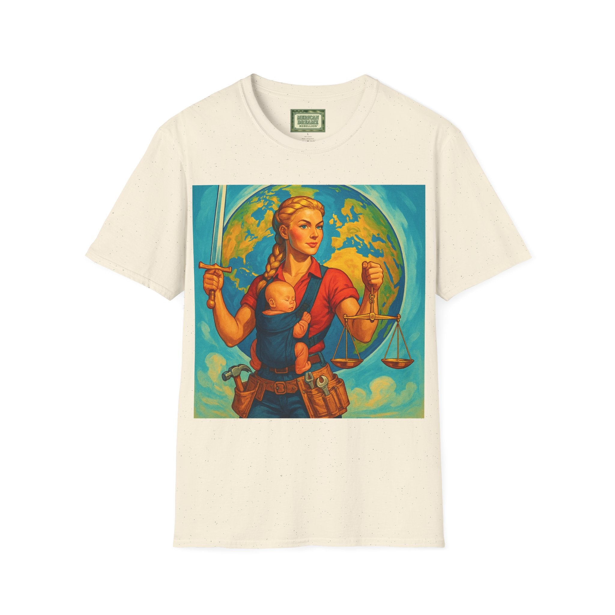 Super Momz T‑Shirt – Motherhood Super Hero Graphic Tee -9