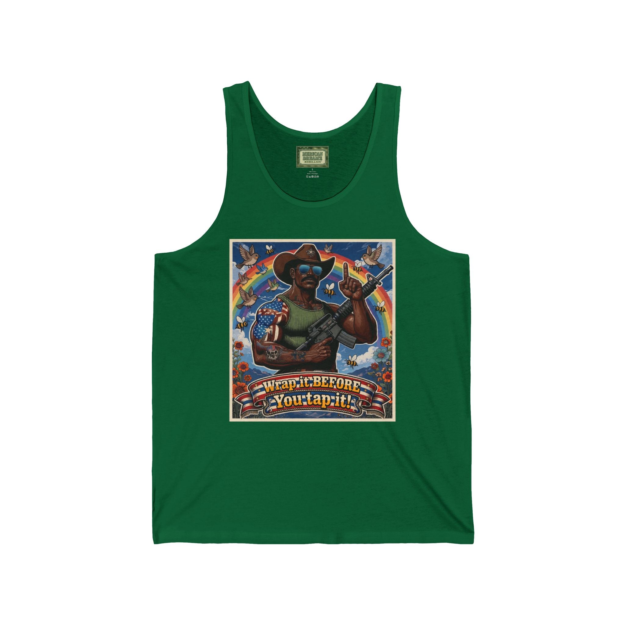 MERICAN UNCLE - Graphic Tank Top - Dating Advice - 2