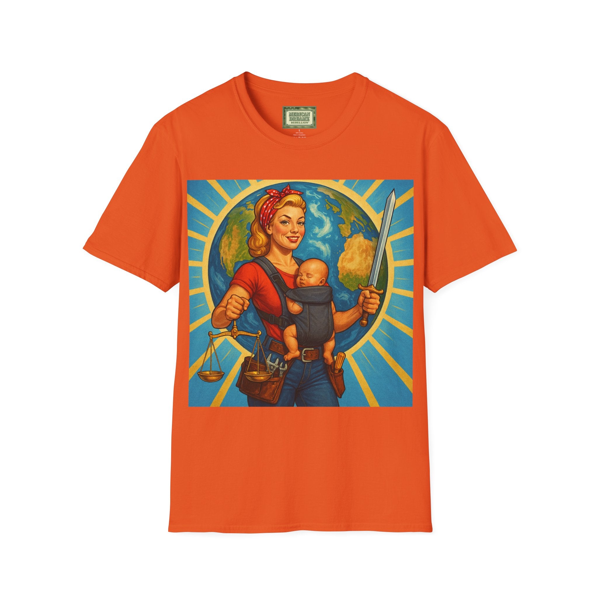Super Momz T‑Shirt – Motherhood Super Hero Graphic Tee -7