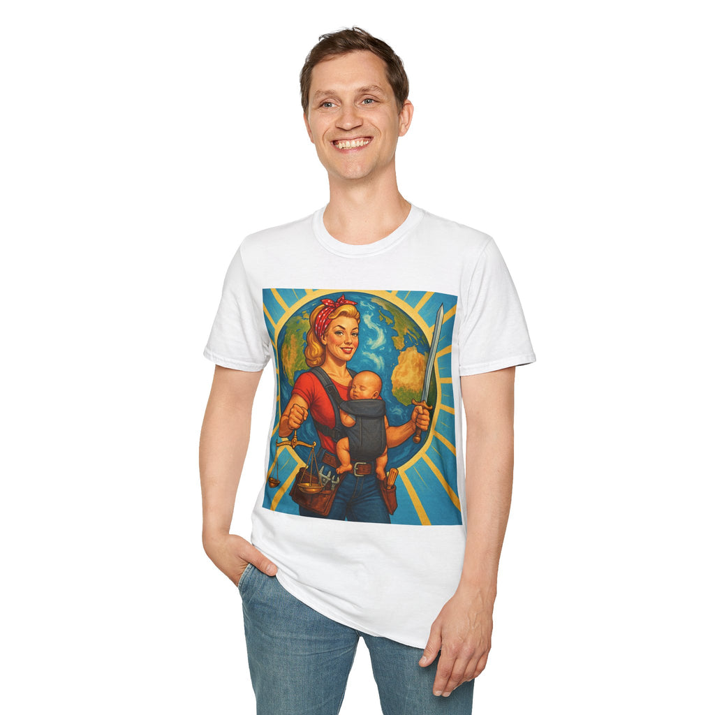 Super Momz T‑Shirt – Motherhood Super Hero Graphic Tee -7
