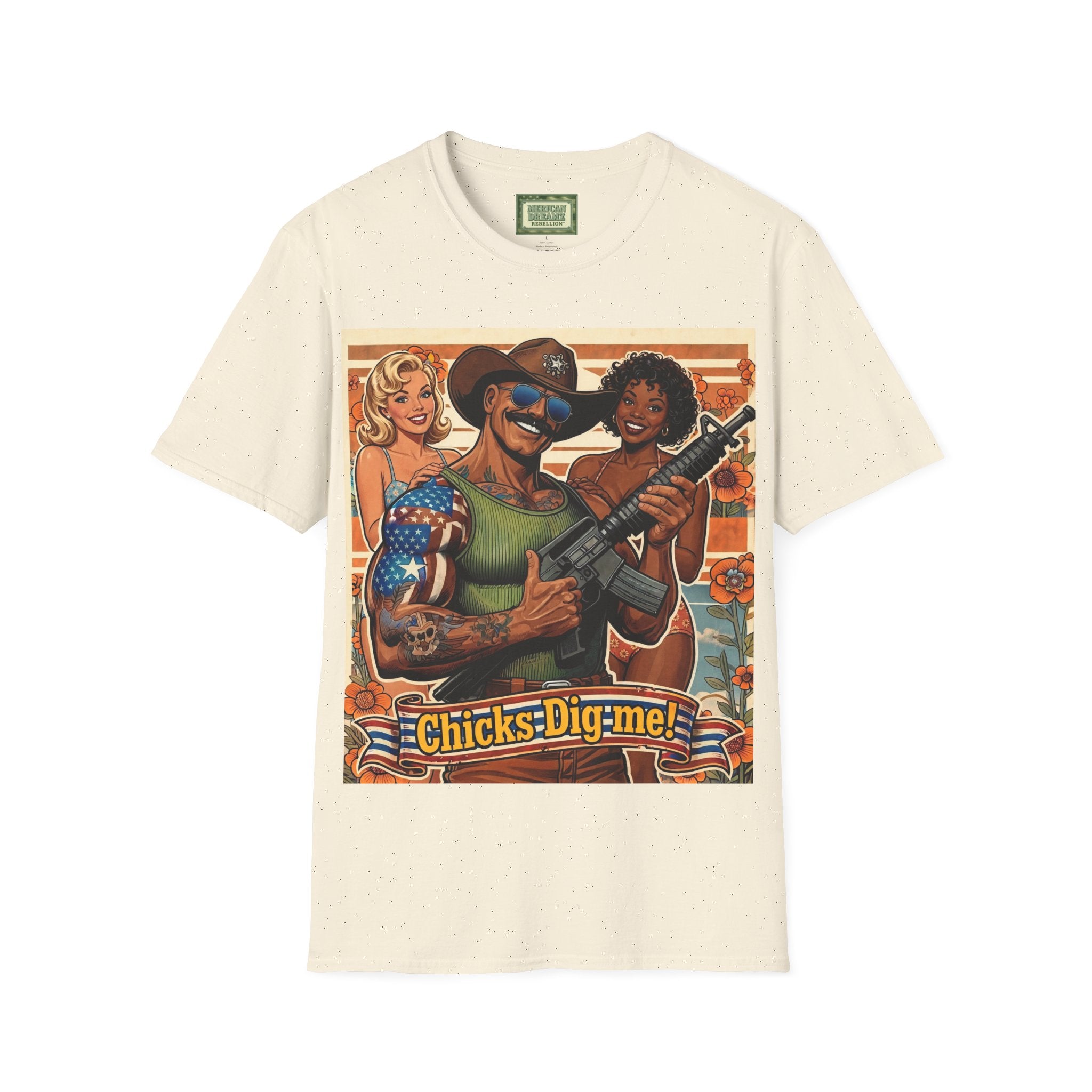 MERICAN UNCLE - Graphic T-Shirt - Lady's Man - 5