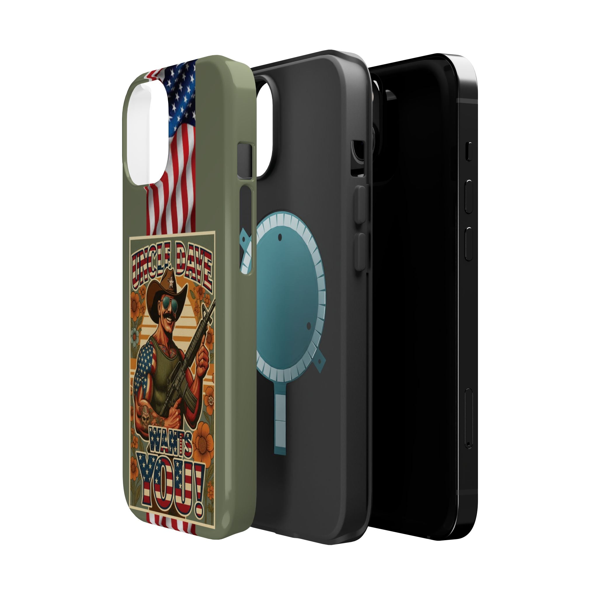 Uncle Dave Wants You! - Magnetic Impact‑Resistant Phone Case  iPhone 13-17 / Samsung S26  MagSafe Compatible