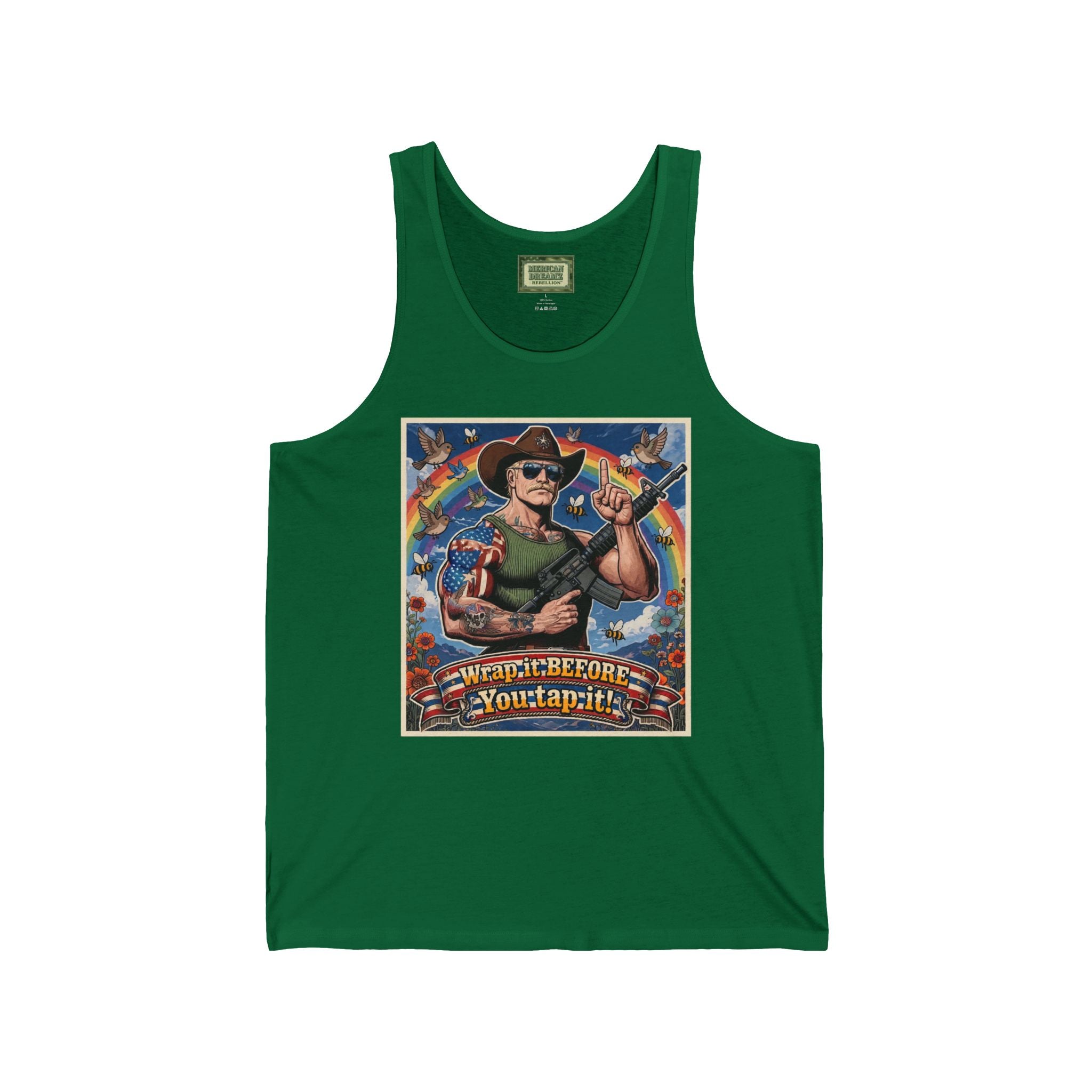 MERICAN UNCLE - Graphic Tank Top - Dating Advice - 3